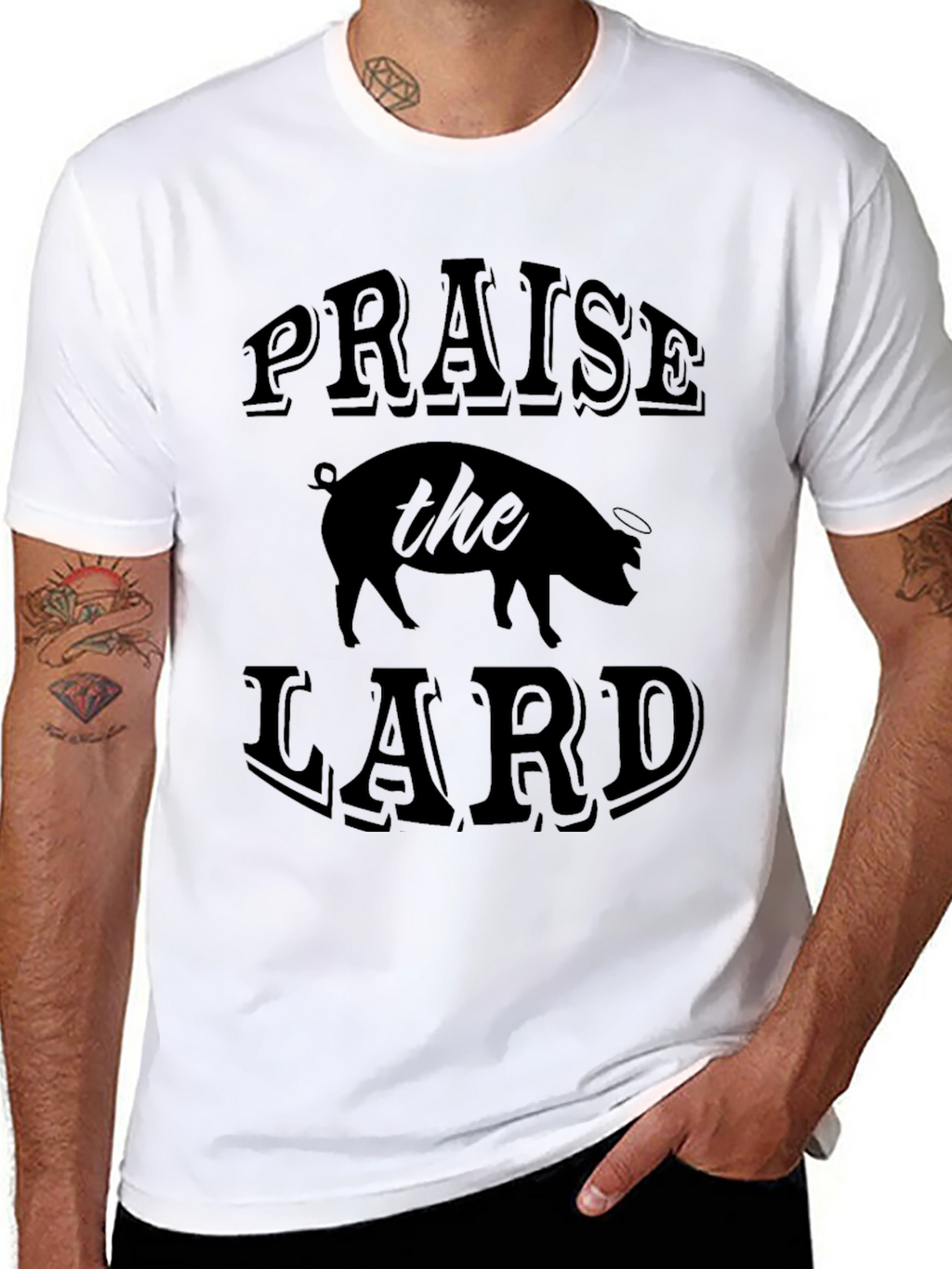 Praise The Lard Graphic T-Shirt