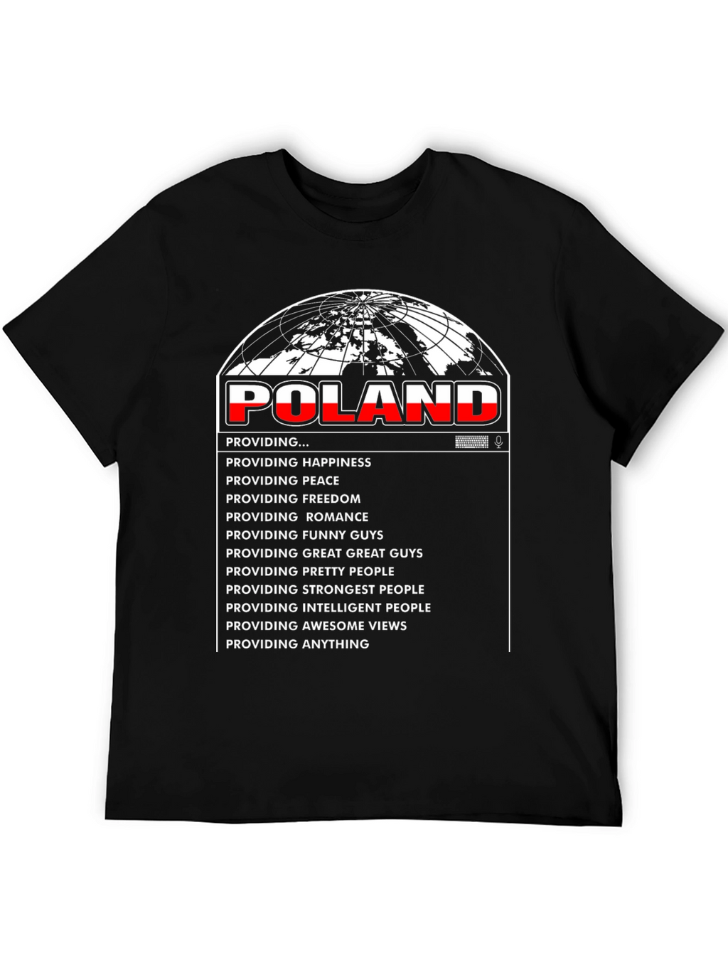 Poland Pride T-Shirt - Providing Happiness & More!