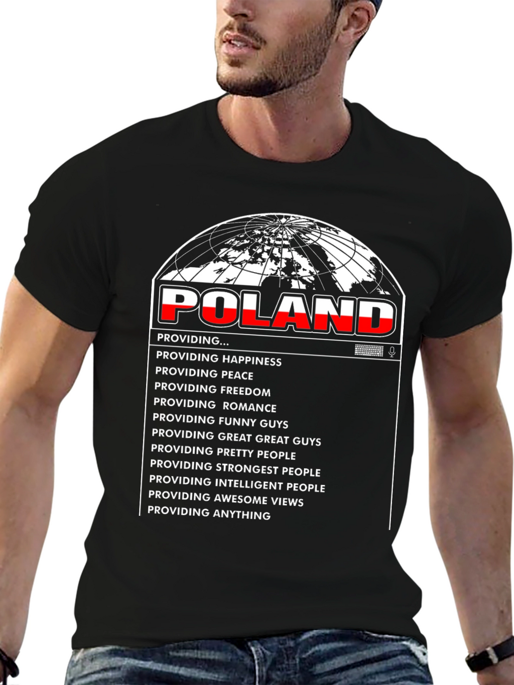 Poland Pride T-Shirt - Providing Happiness & More!