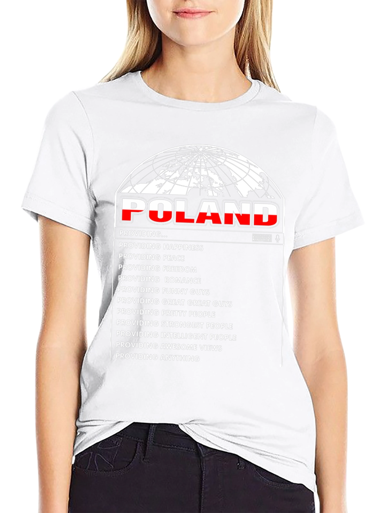 Poland Pride T-Shirt - Providing Happiness & More!