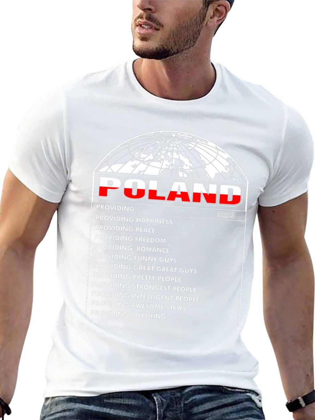 Poland Pride T-Shirt - Providing Happiness & More!