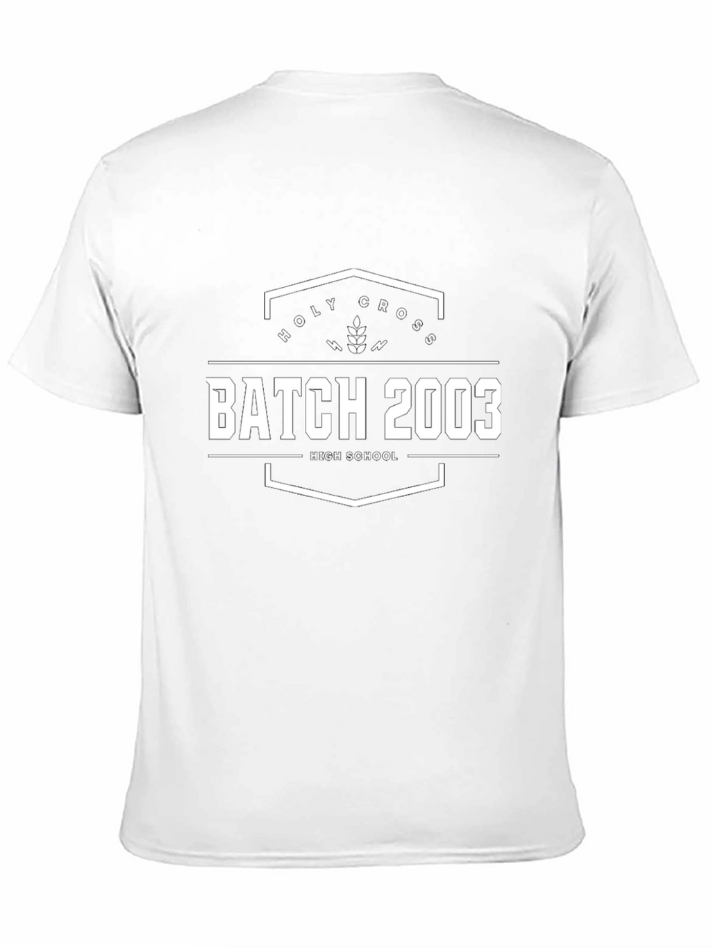 Holy Cross Batch 2003 High School T-Shirt