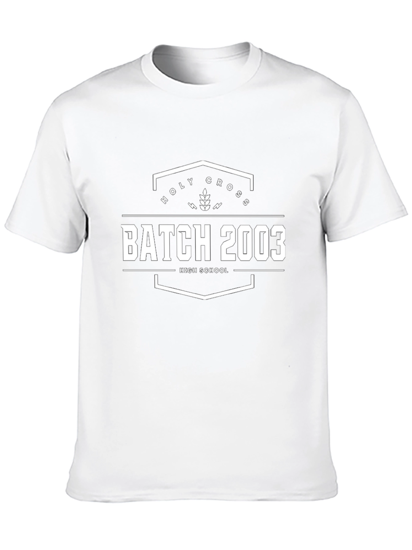 Holy Cross Batch 2003 High School T-Shirt