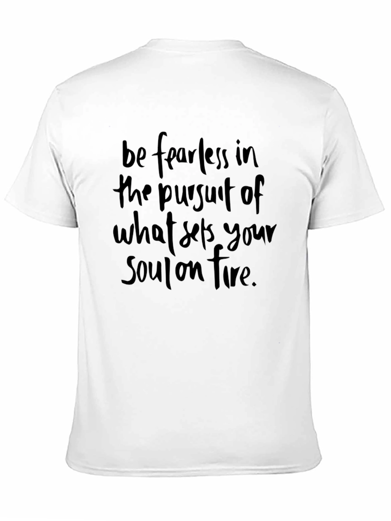 Fearless Pursuit Graphic T-Shirt - Black