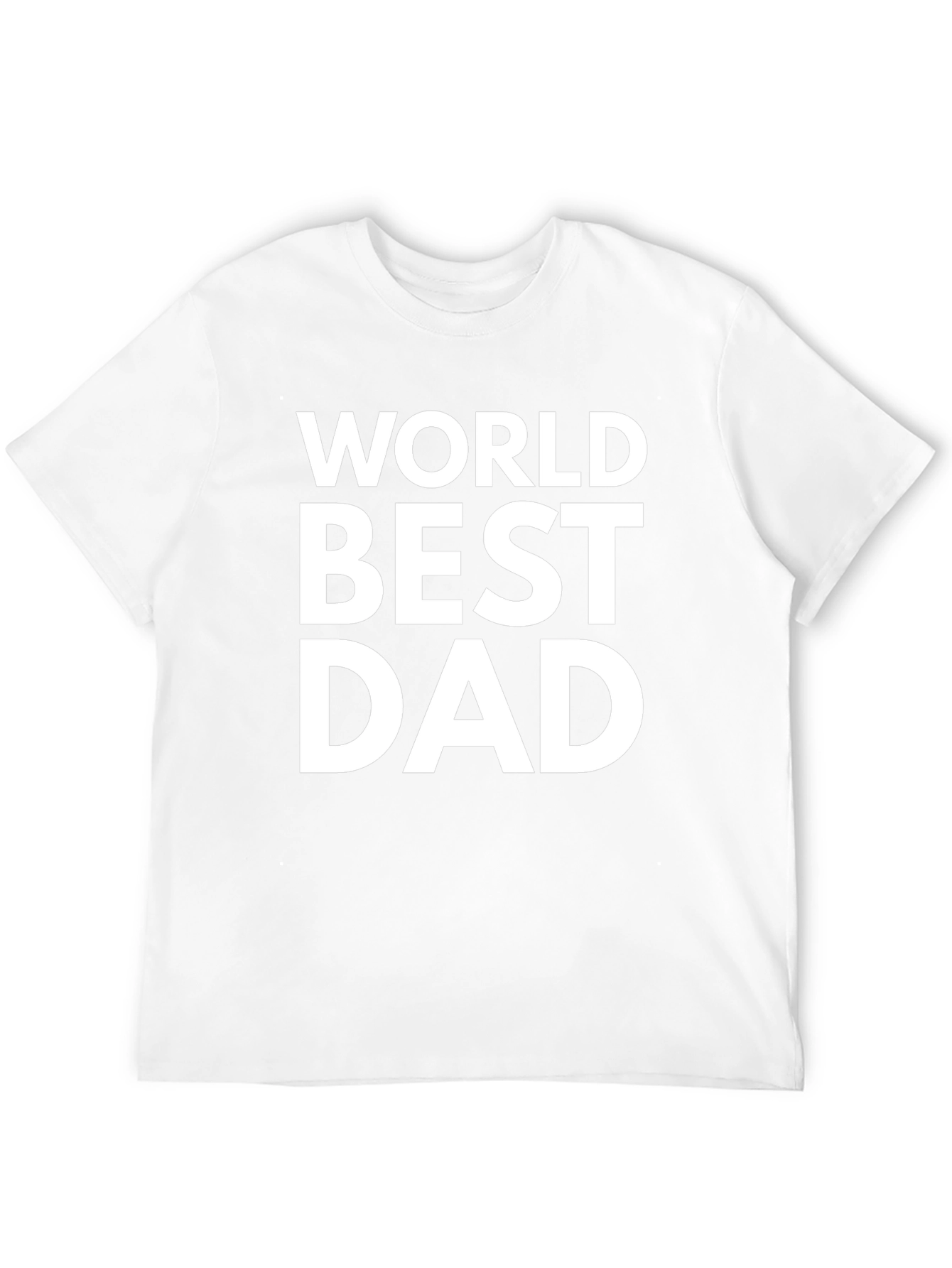 Worlds Best Dad T-Shirt - Fathers Day Gift