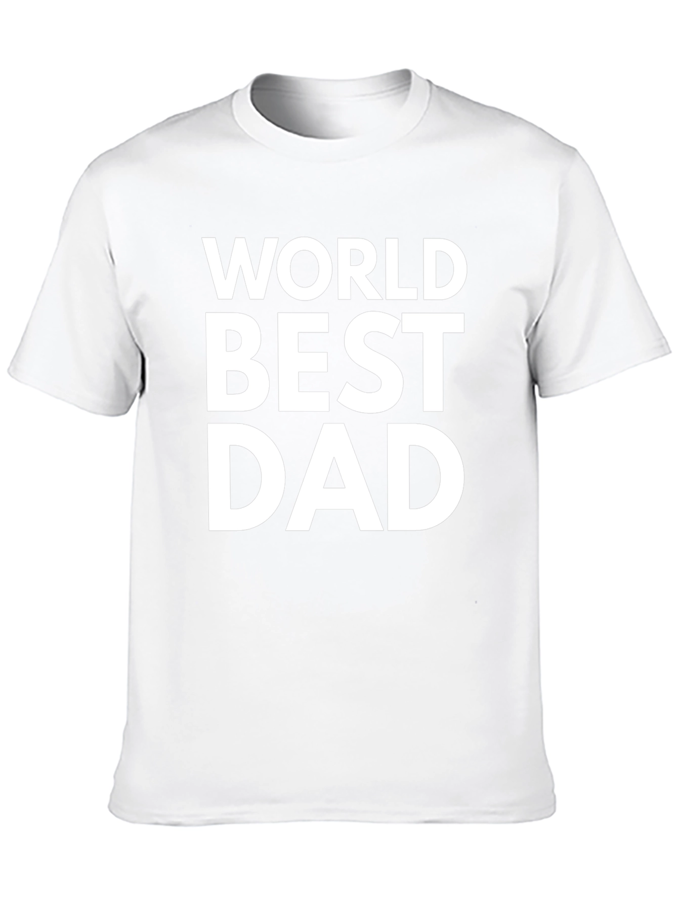 Worlds Best Dad T-Shirt - Fathers Day Gift