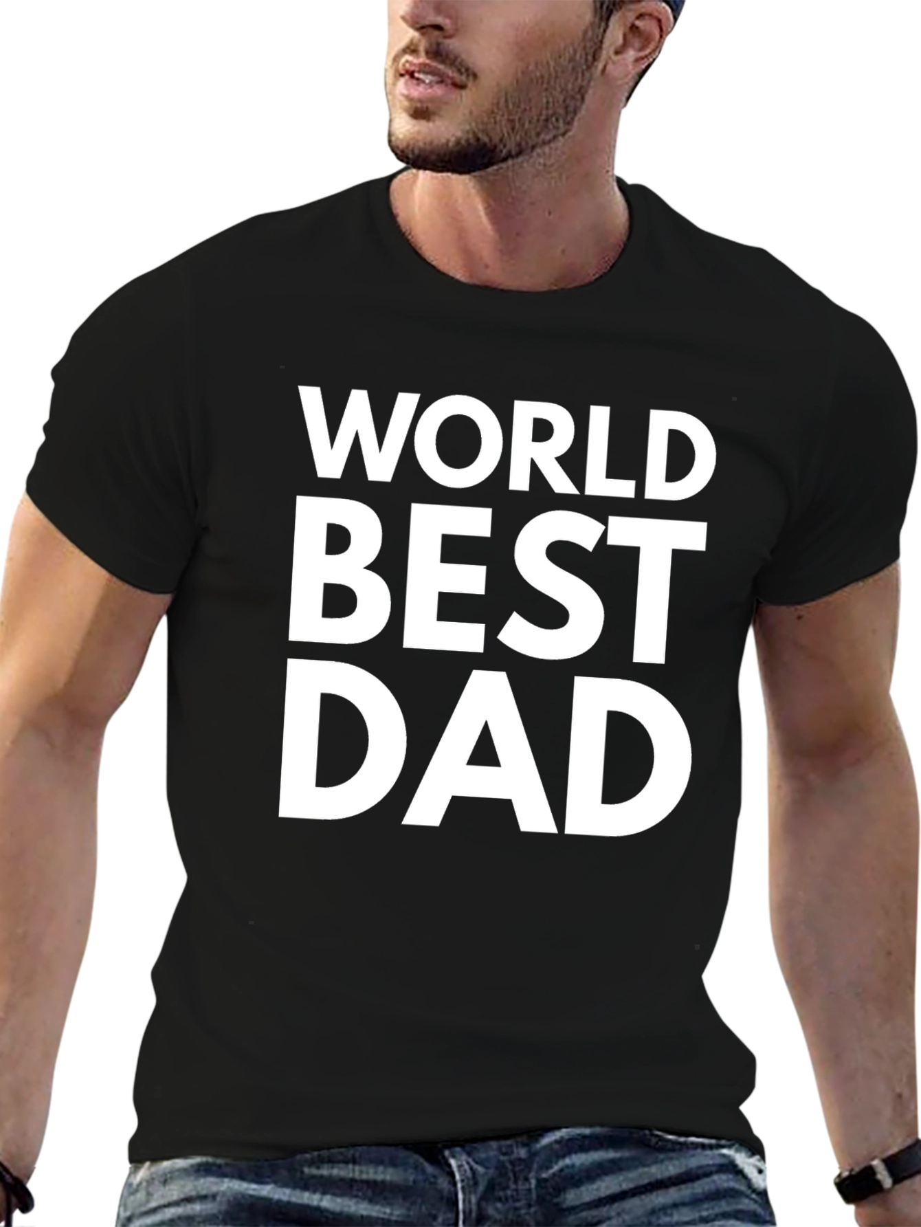 Worlds Best Dad T-Shirt - Fathers Day Gift