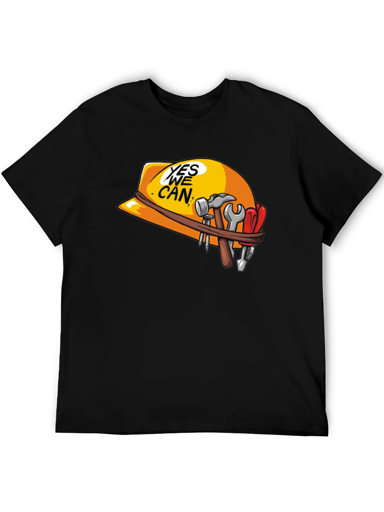 Yes We Can Construction T-Shirt