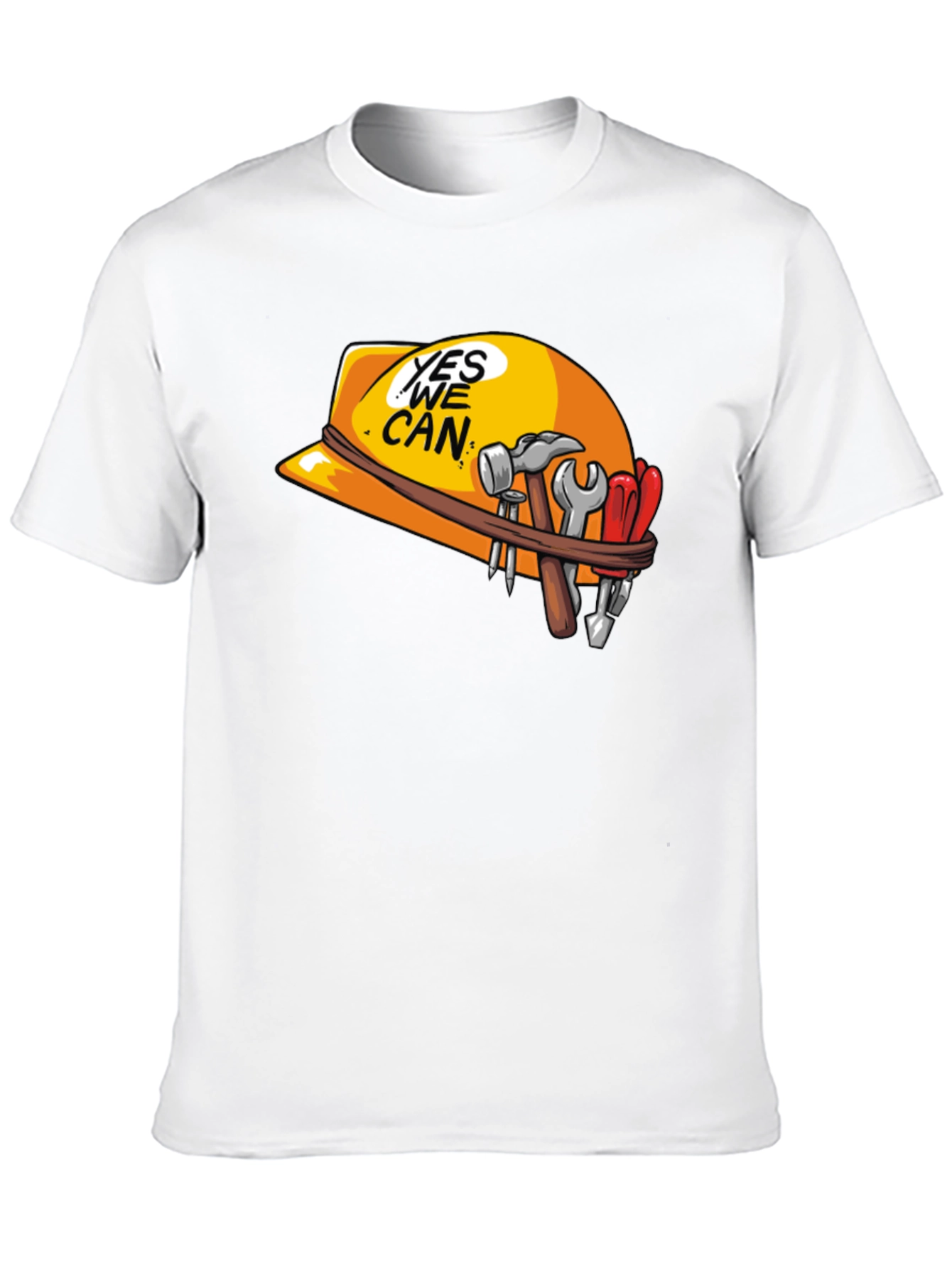 Yes We Can Construction T-Shirt