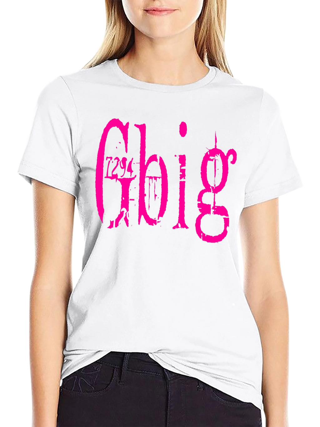 Gbig Graphic Tee - Black Cotton T-Shirt