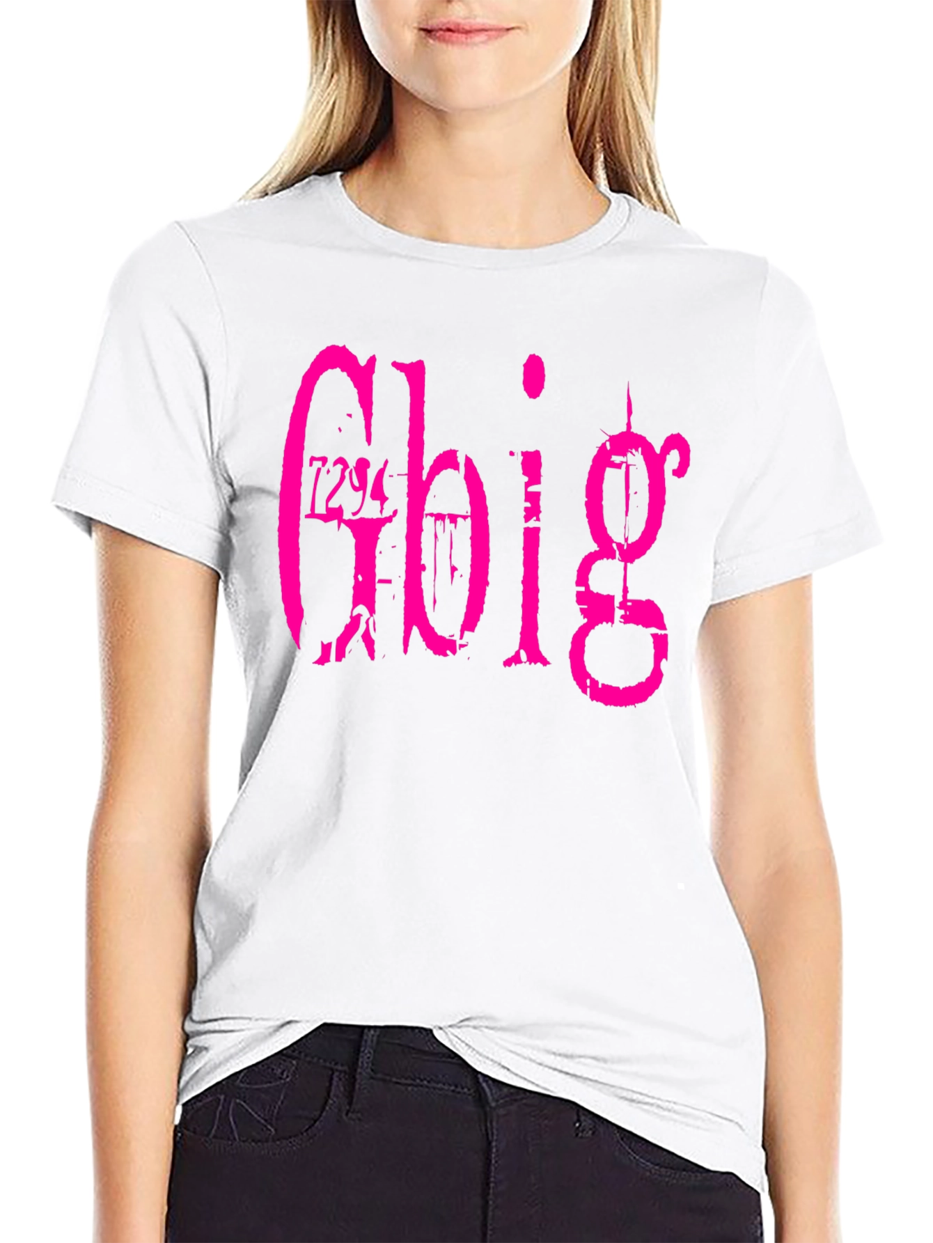 Gbig Graphic Tee - Black Cotton T-Shirt