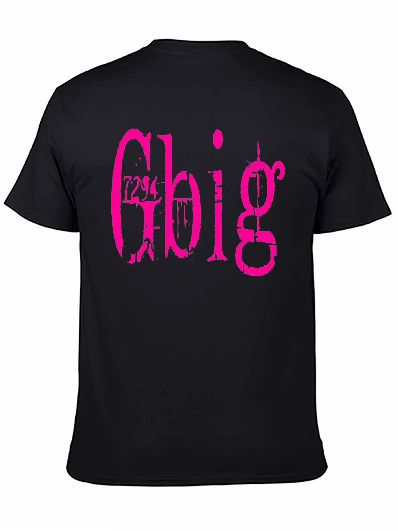 Gbig Graphic Tee - Black Cotton T-Shirt