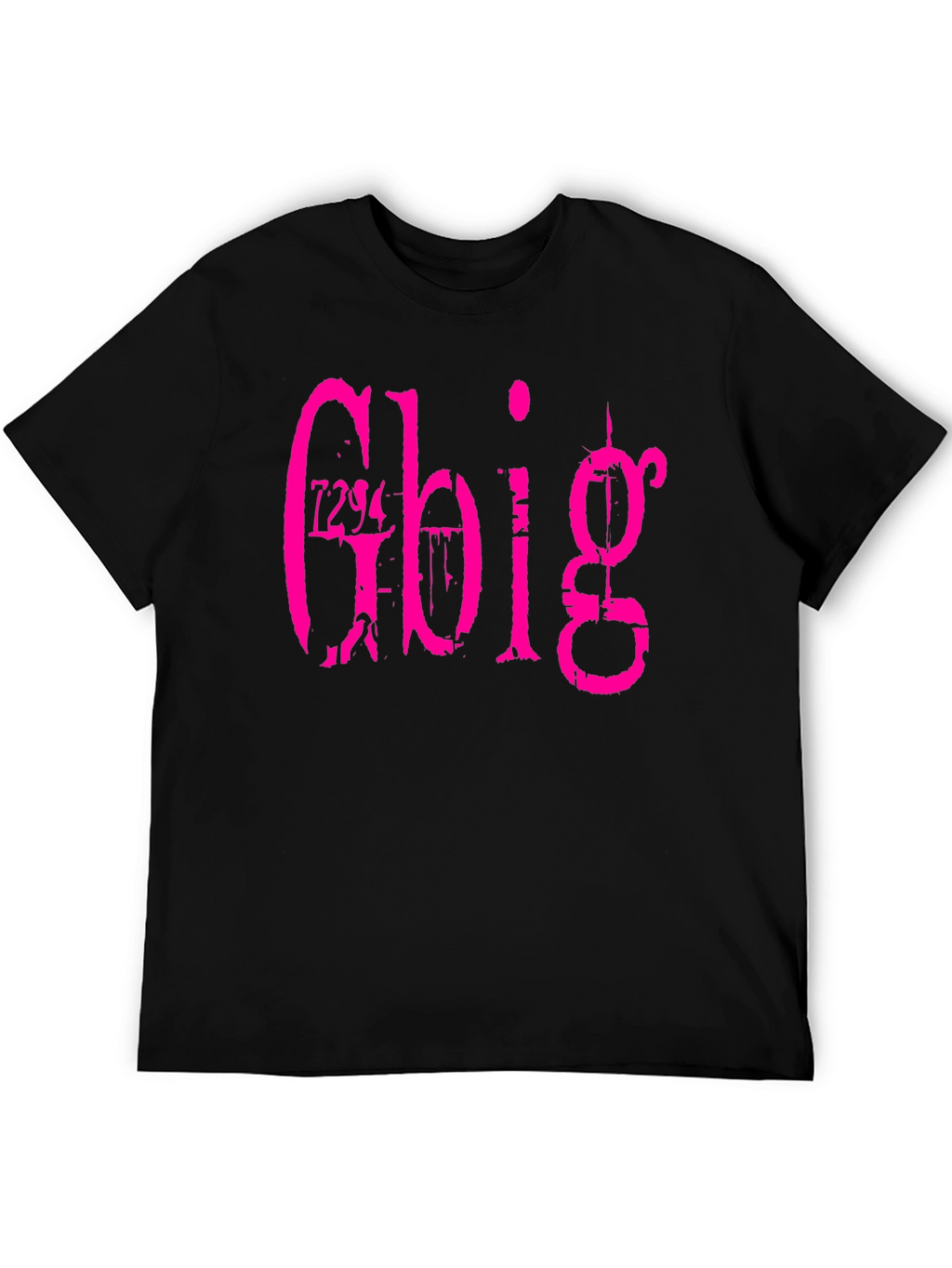 Gbig Graphic Tee - Black Cotton T-Shirt