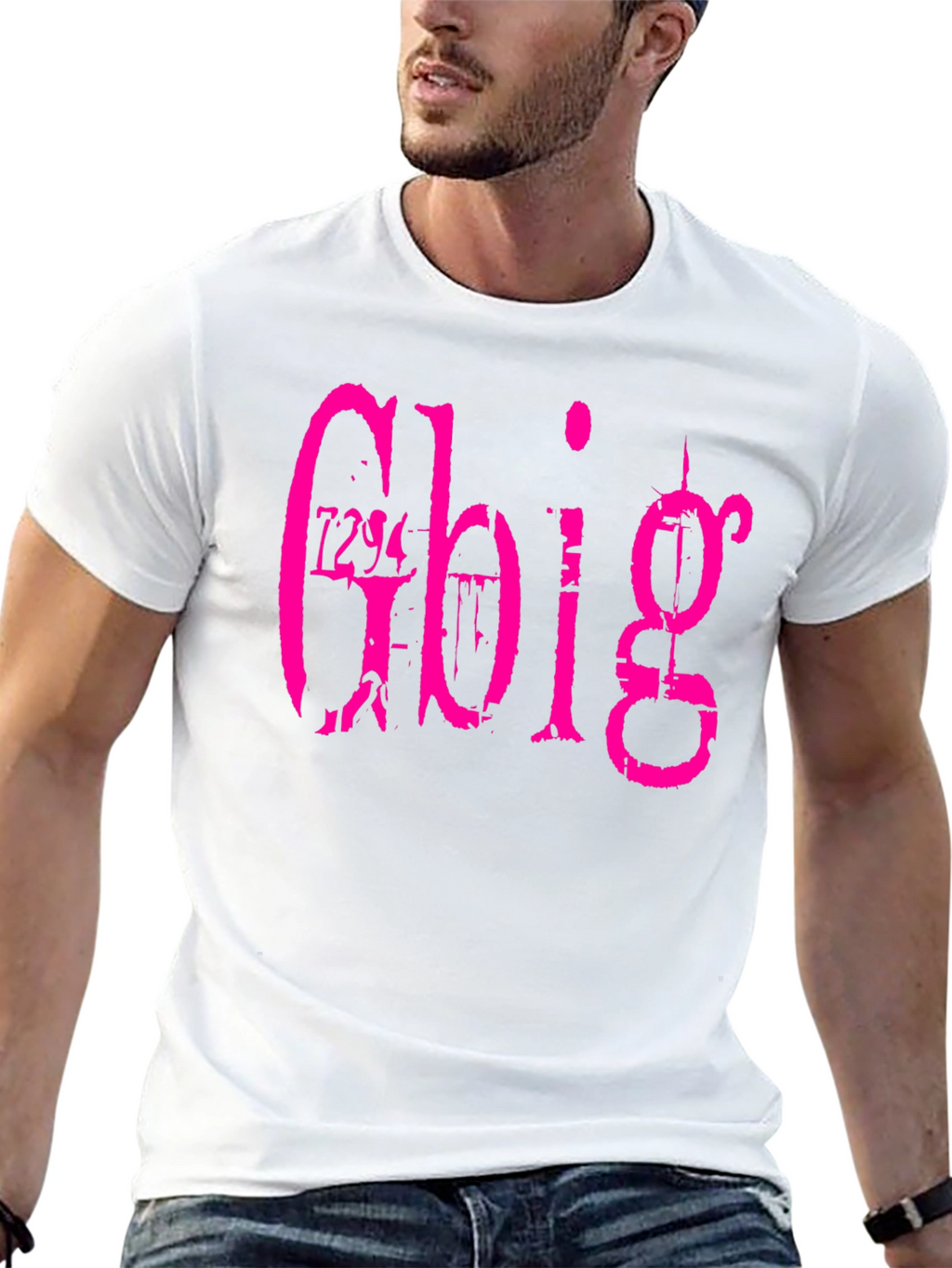 Gbig Graphic Tee - Black Cotton T-Shirt