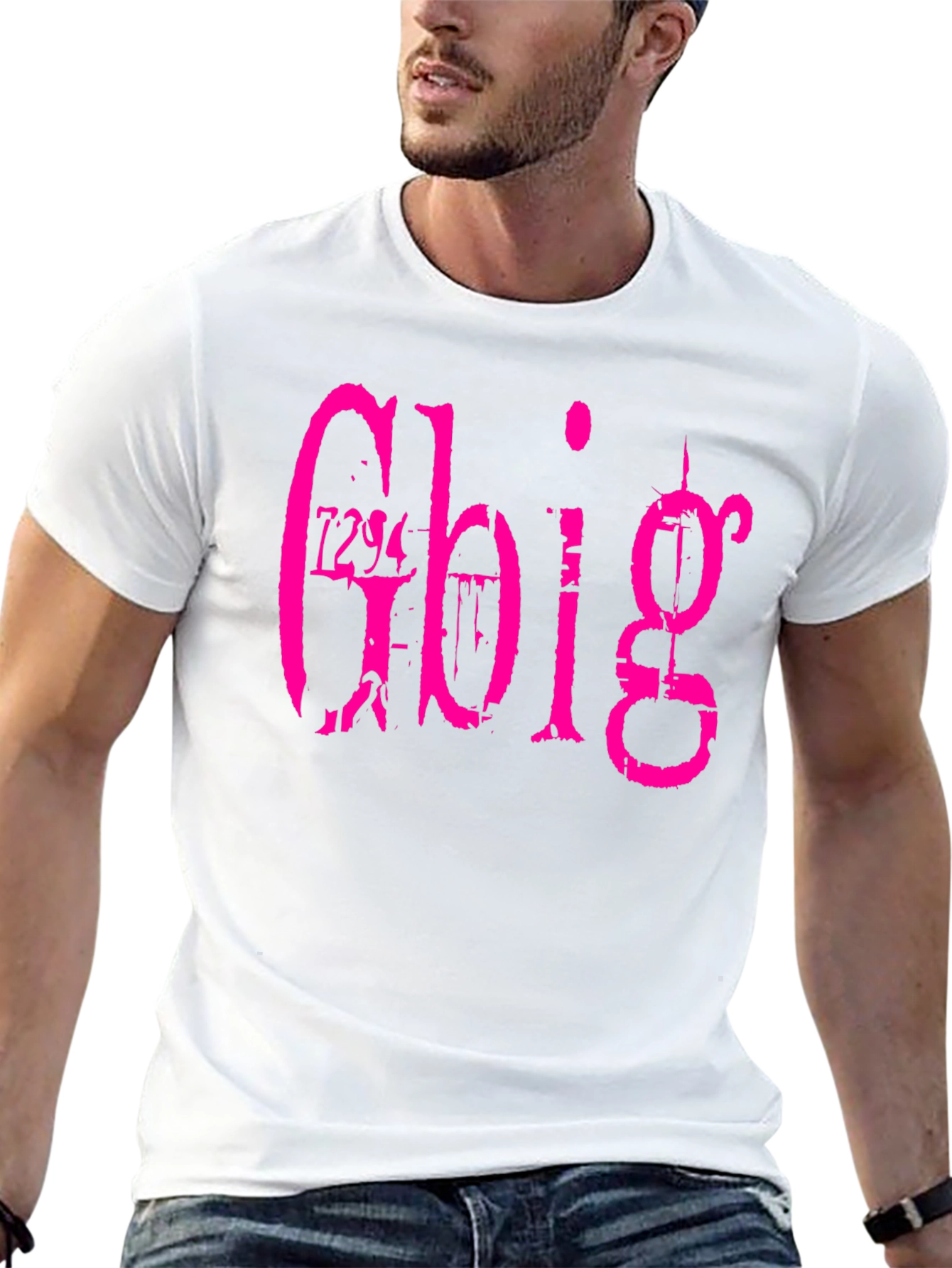 Gbig Graphic Tee - Black Cotton T-Shirt