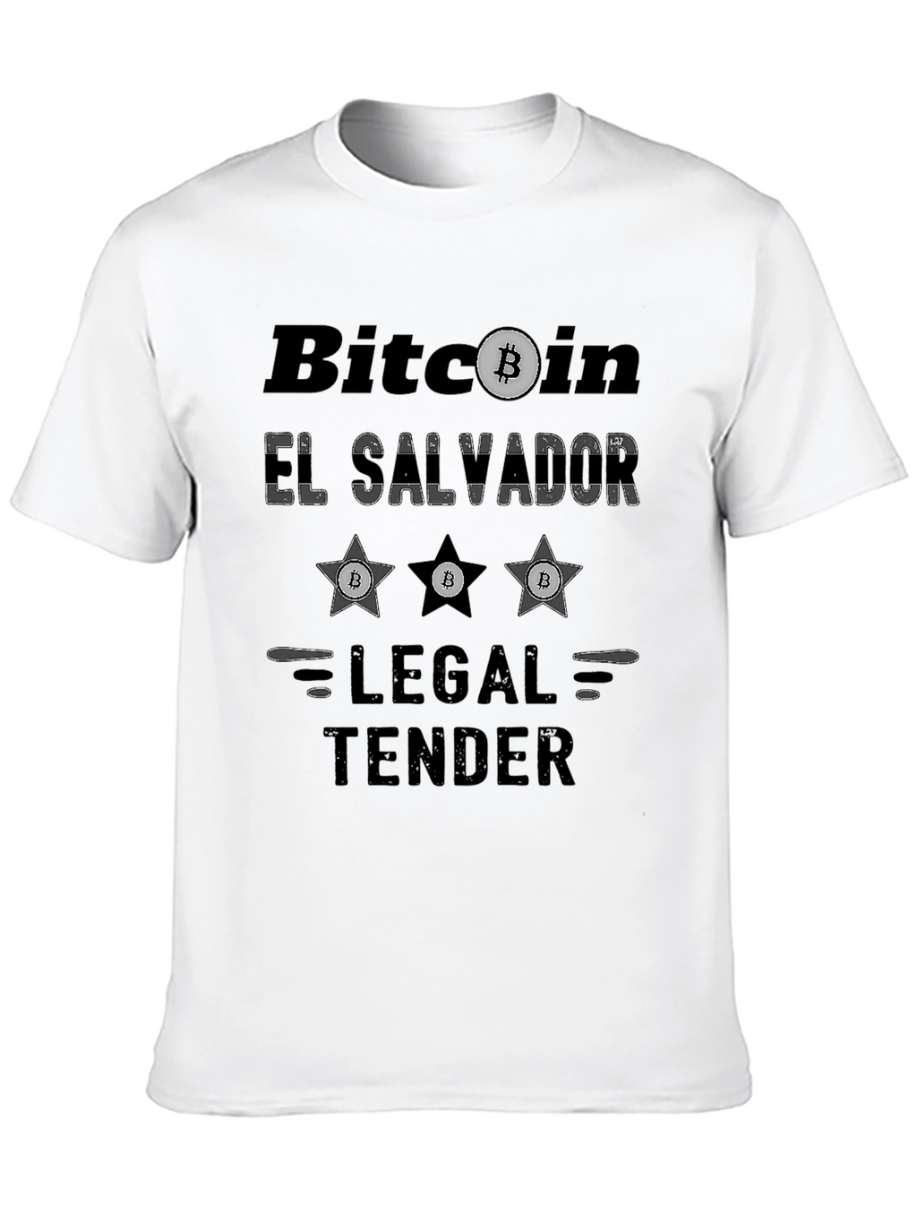 Bitcoin El Salvador Legal Tender T-Shirt