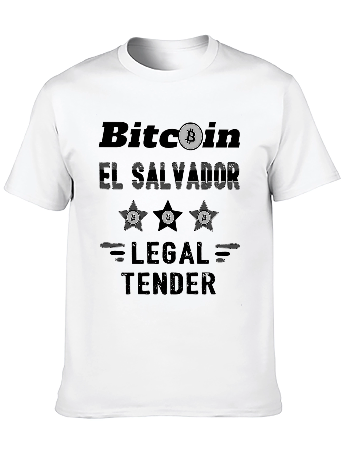 Bitcoin El Salvador Legal Tender T-Shirt