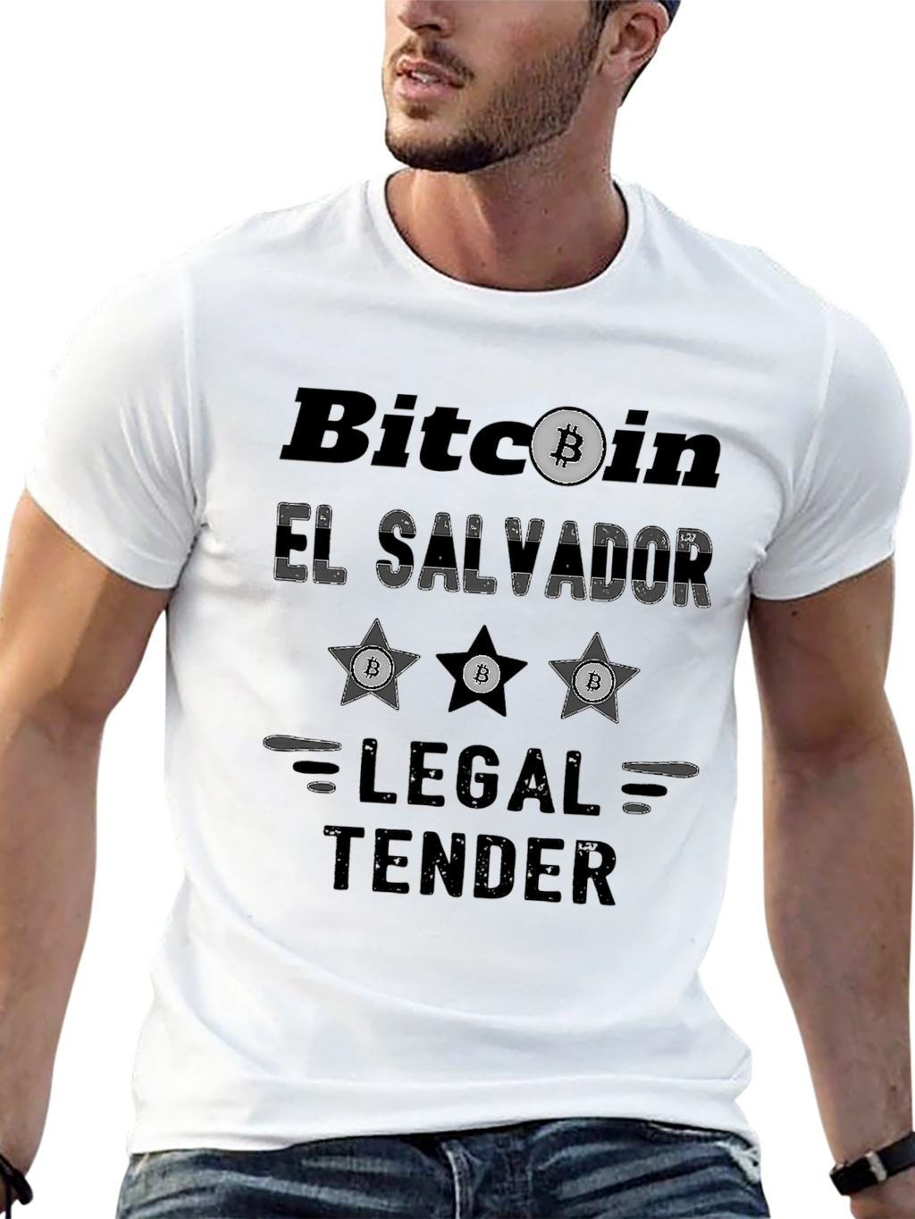 Bitcoin El Salvador Legal Tender T-Shirt