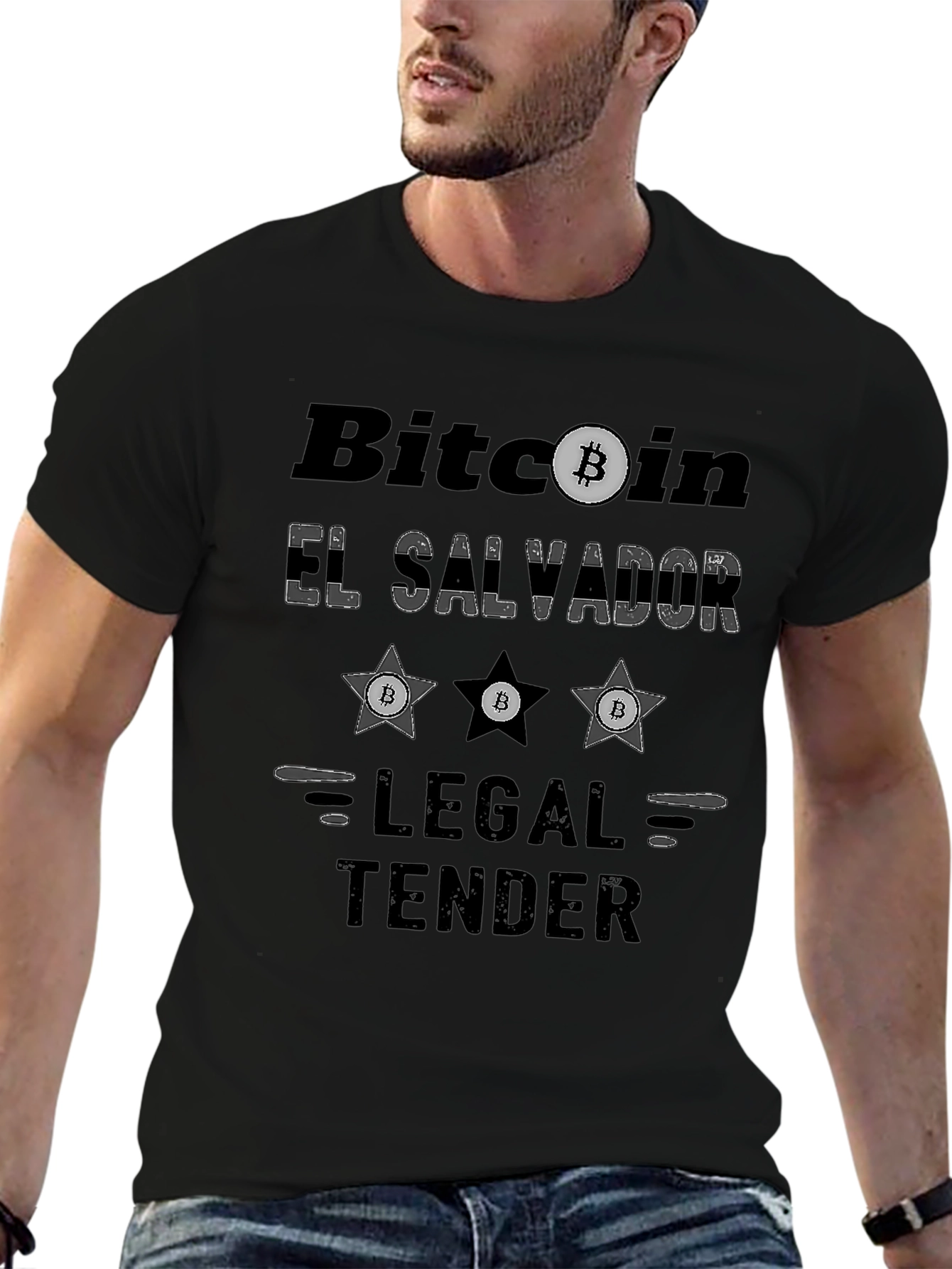 Bitcoin El Salvador Legal Tender T-Shirt