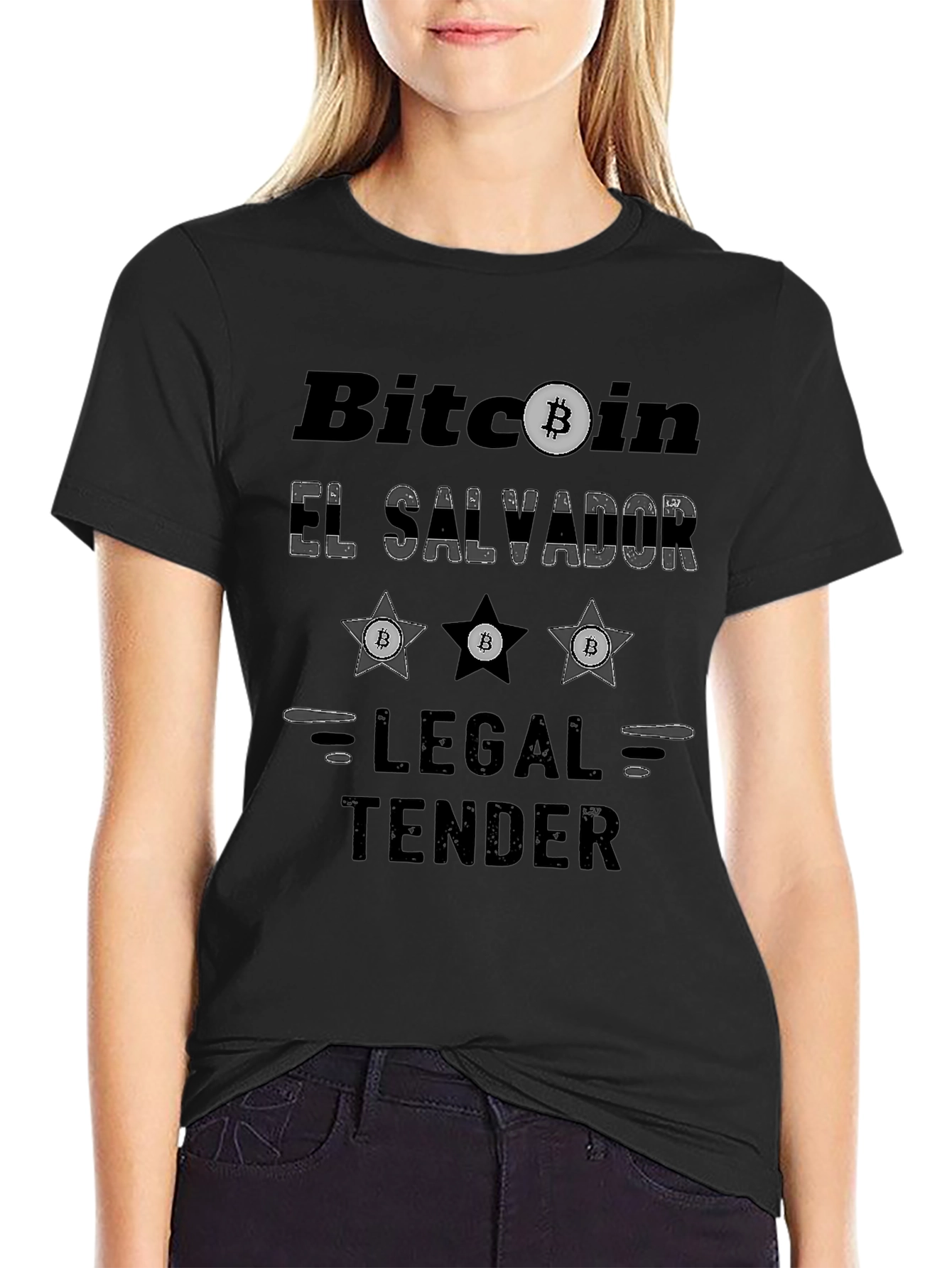 Bitcoin El Salvador Legal Tender T-Shirt