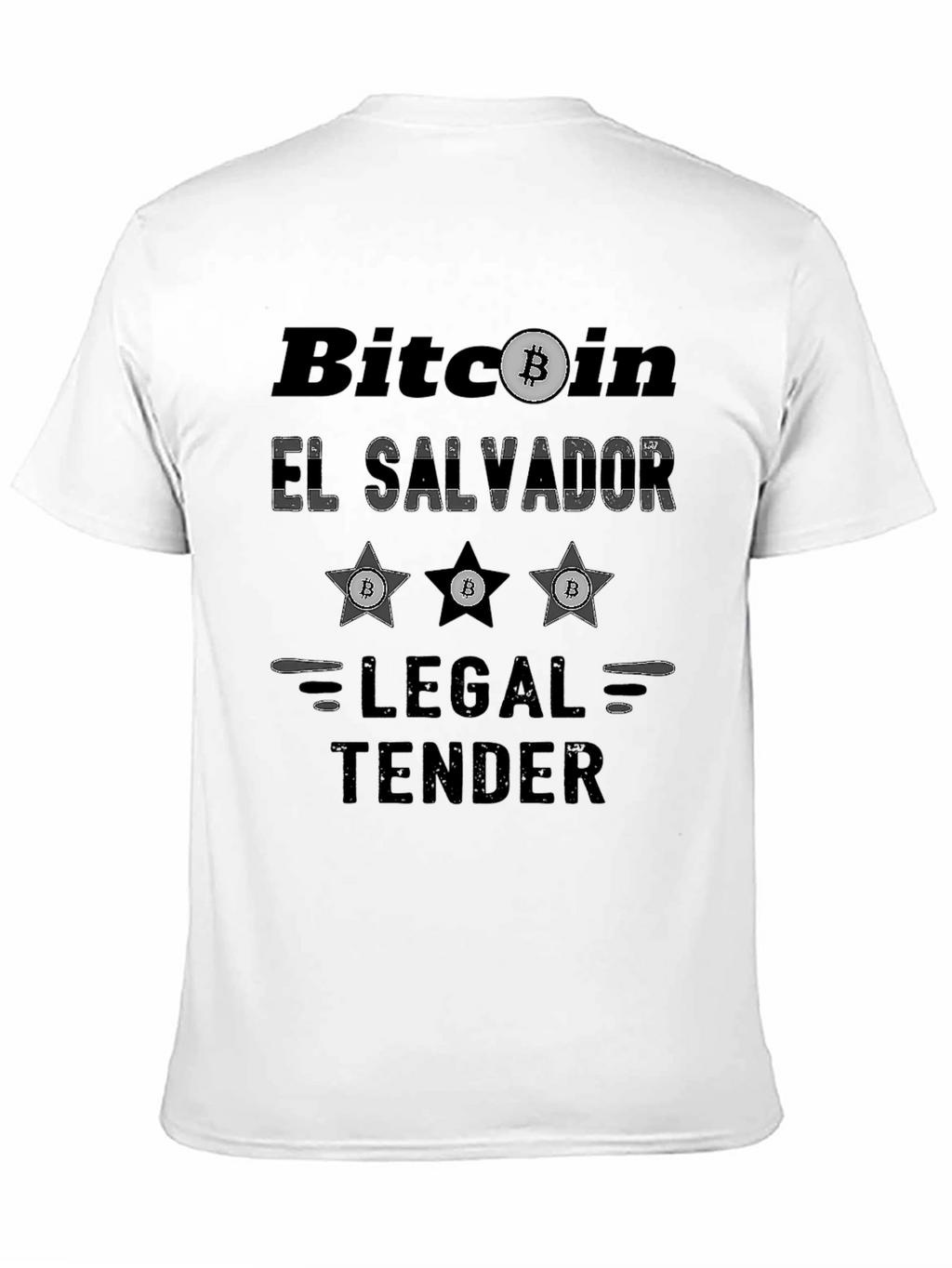 Bitcoin El Salvador Legal Tender T-Shirt