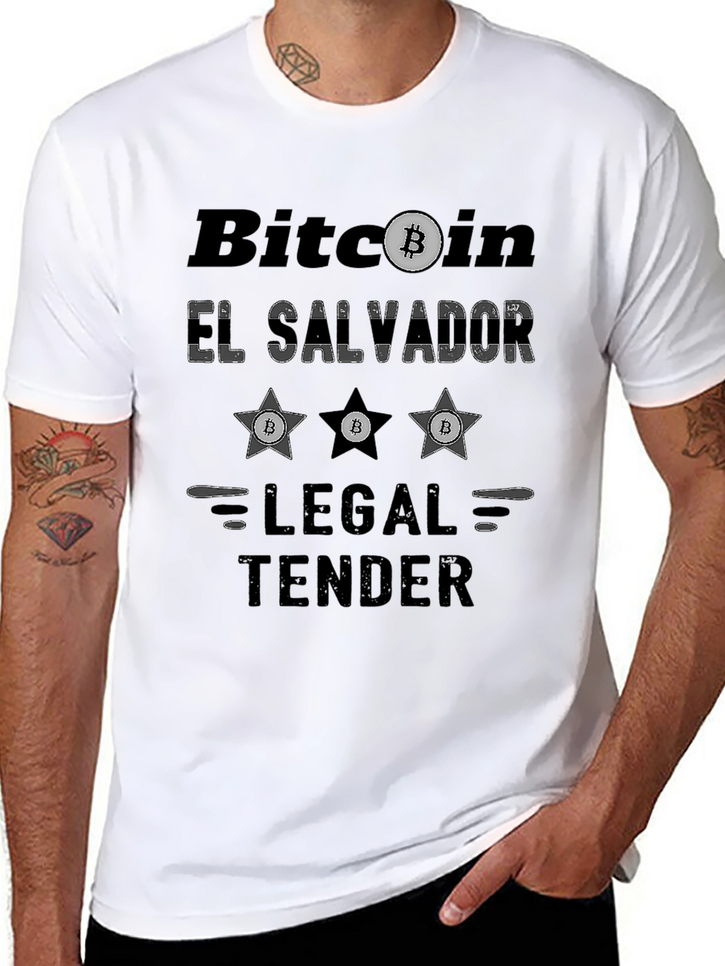 Bitcoin El Salvador Legal Tender T-Shirt