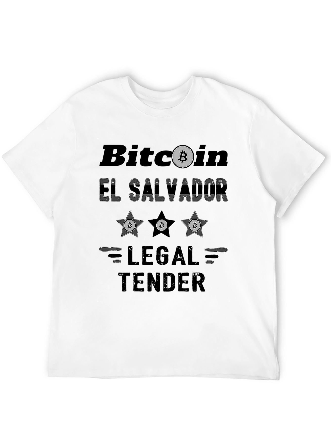 Bitcoin El Salvador Legal Tender T-Shirt
