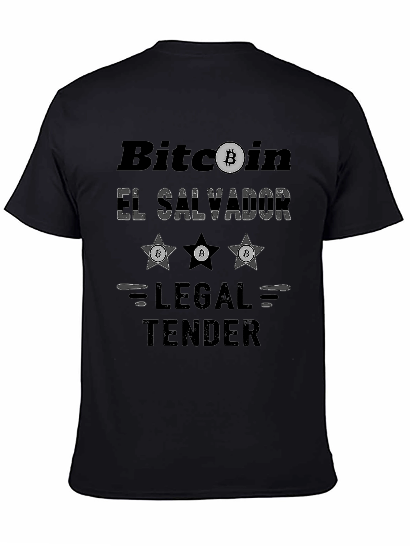 Bitcoin El Salvador Legal Tender T-Shirt