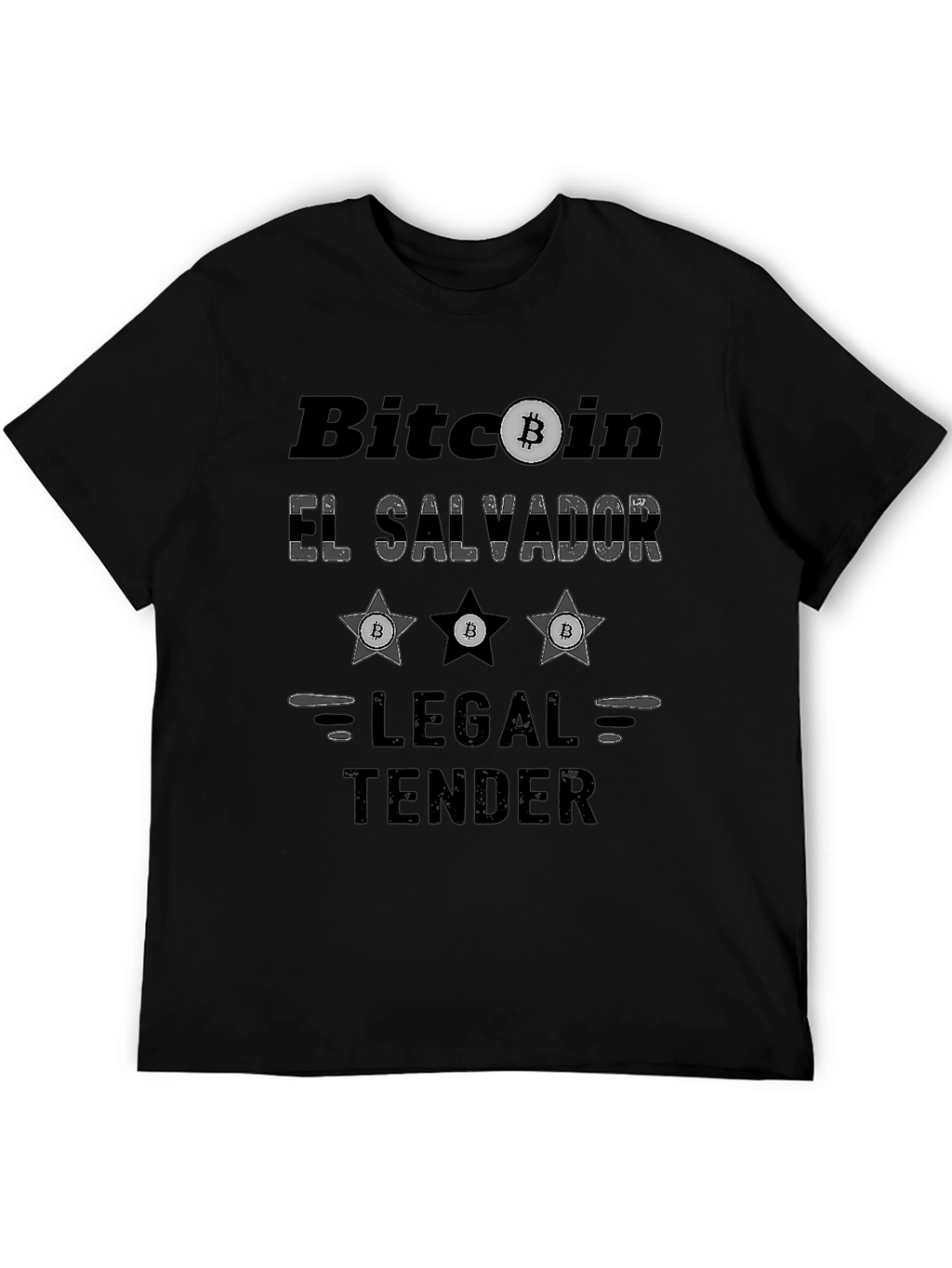 Bitcoin El Salvador Legal Tender T-Shirt