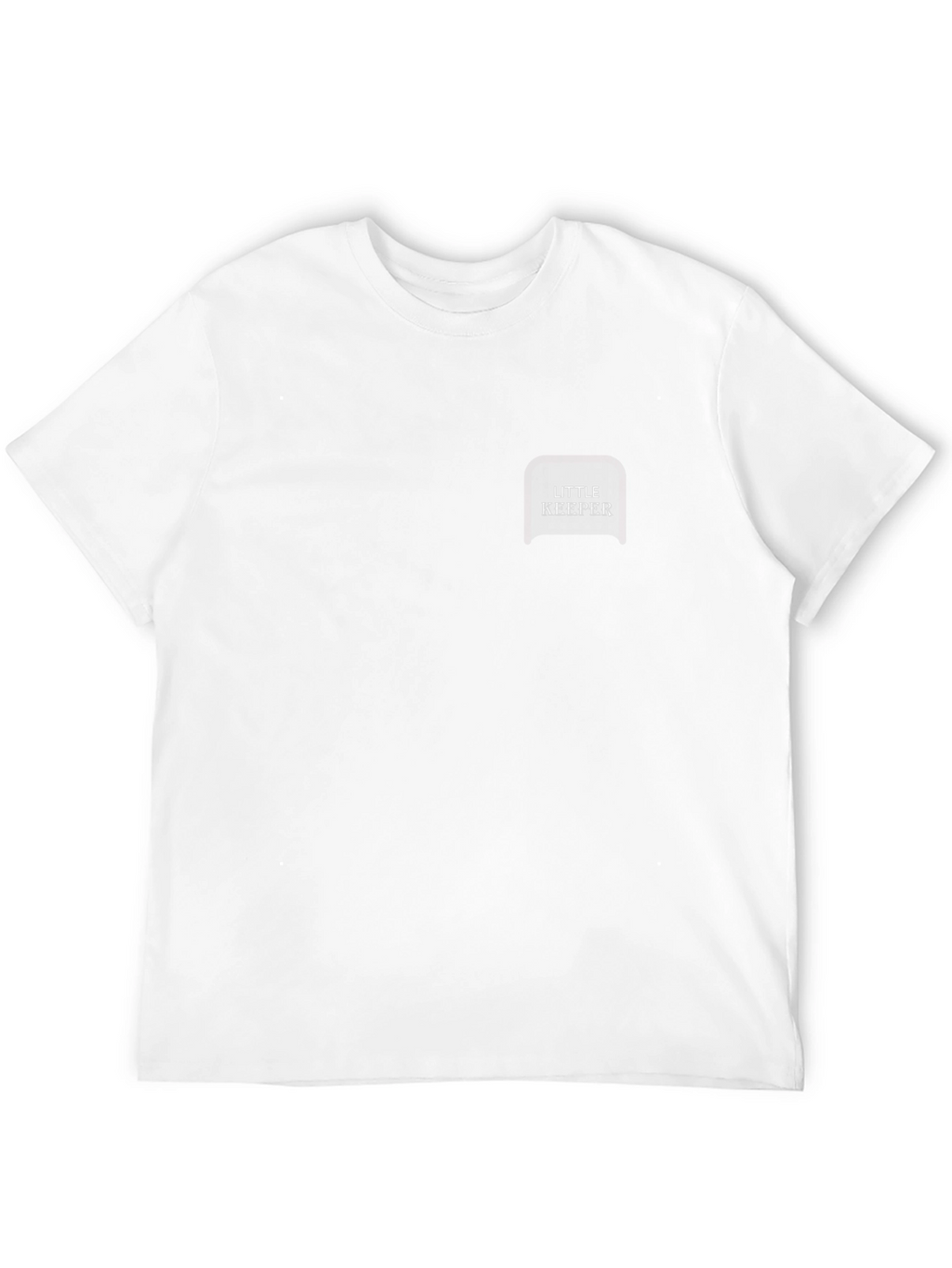 Little Keeper Black T-Shirt - Modern Minimalist