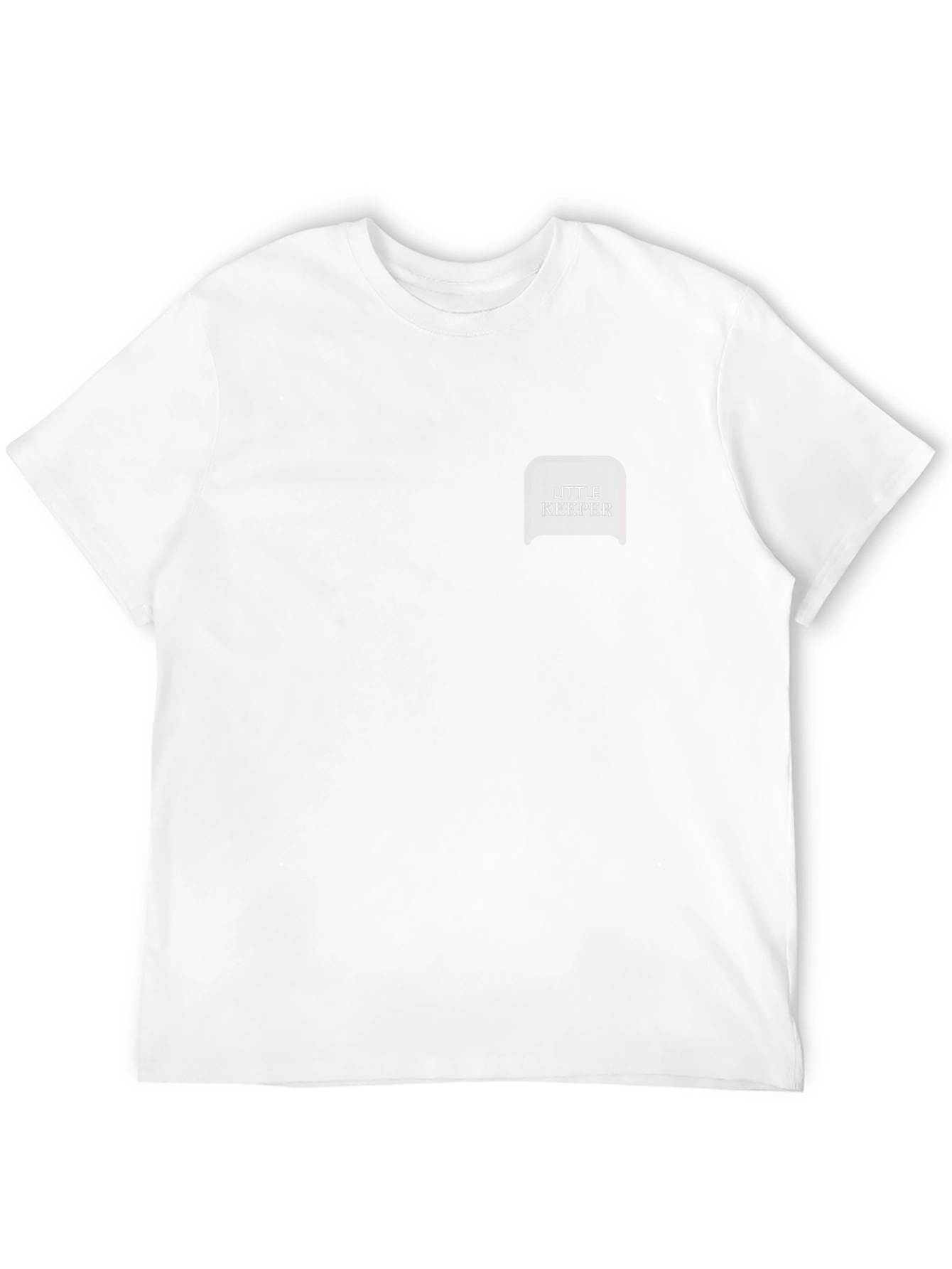 Little Keeper Black T-Shirt - Modern Minimalist