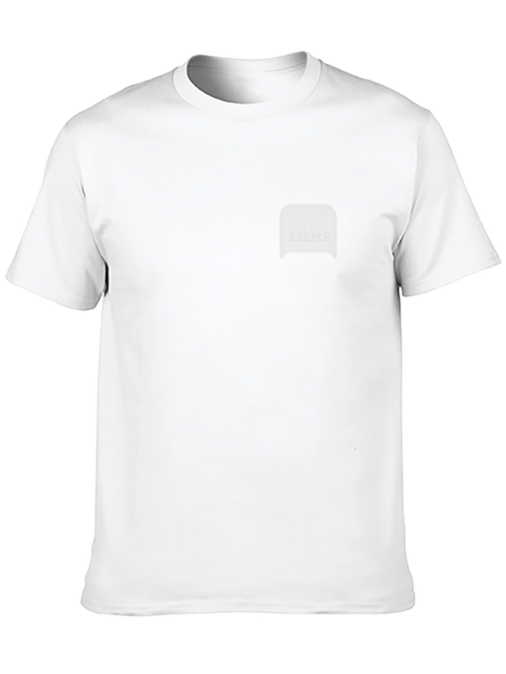 Little Keeper Black T-Shirt - Modern Minimalist