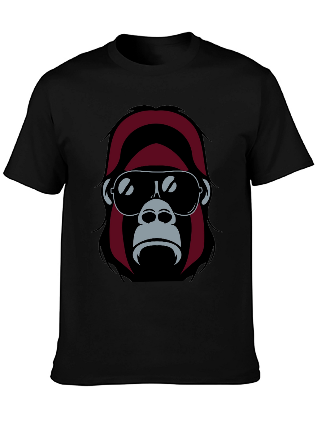 Cool Gorilla Graphic Tee - Black T-Shirt