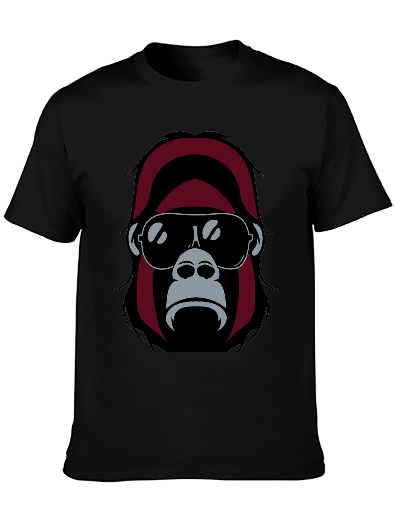 Cool Gorilla Graphic Tee - Black T-Shirt