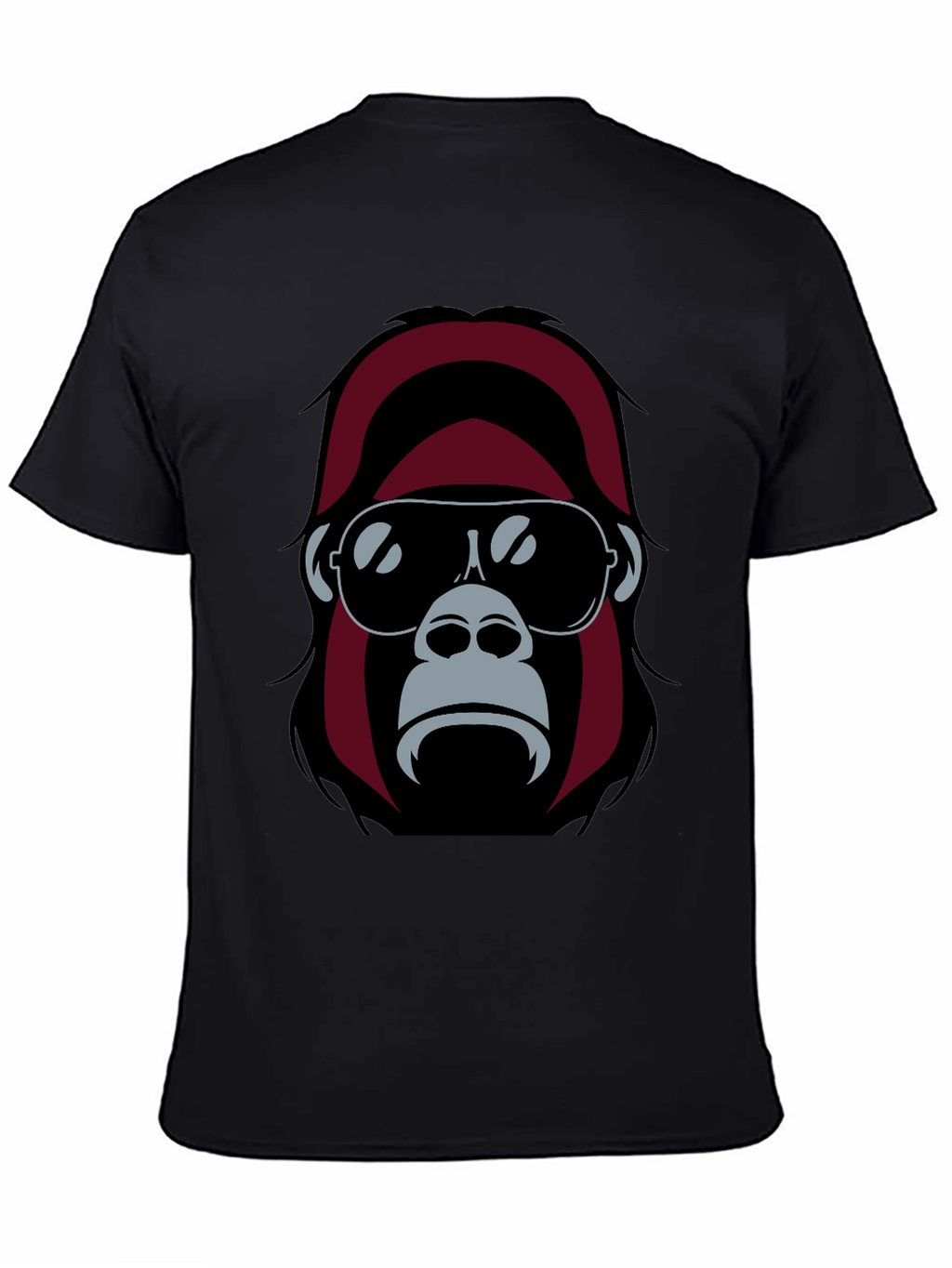 Cool Gorilla Graphic Tee - Black T-Shirt