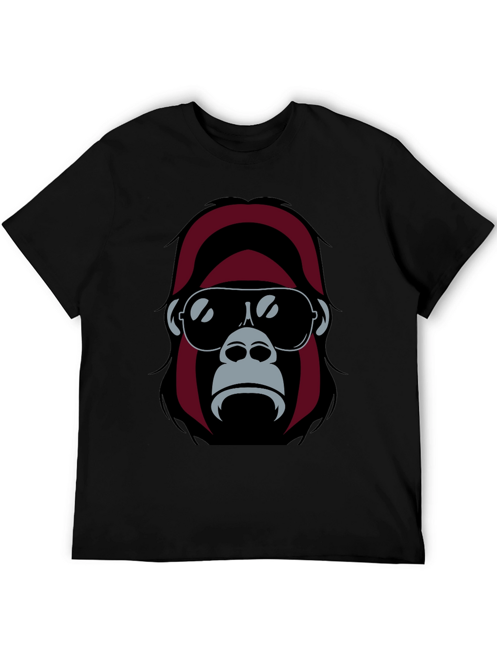 Cool Gorilla Graphic Tee - Black T-Shirt
