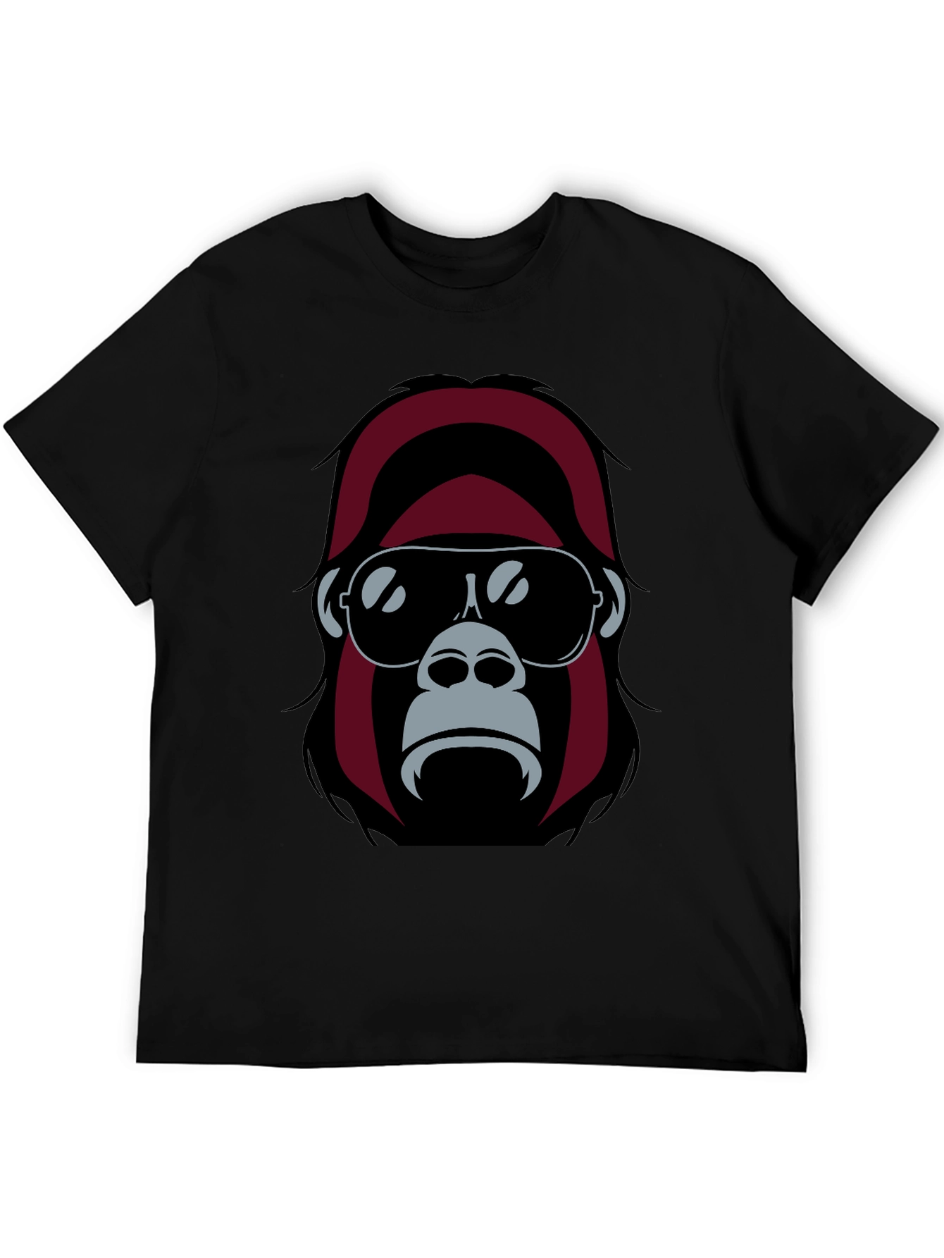 Cool Gorilla Graphic Tee - Black T-Shirt