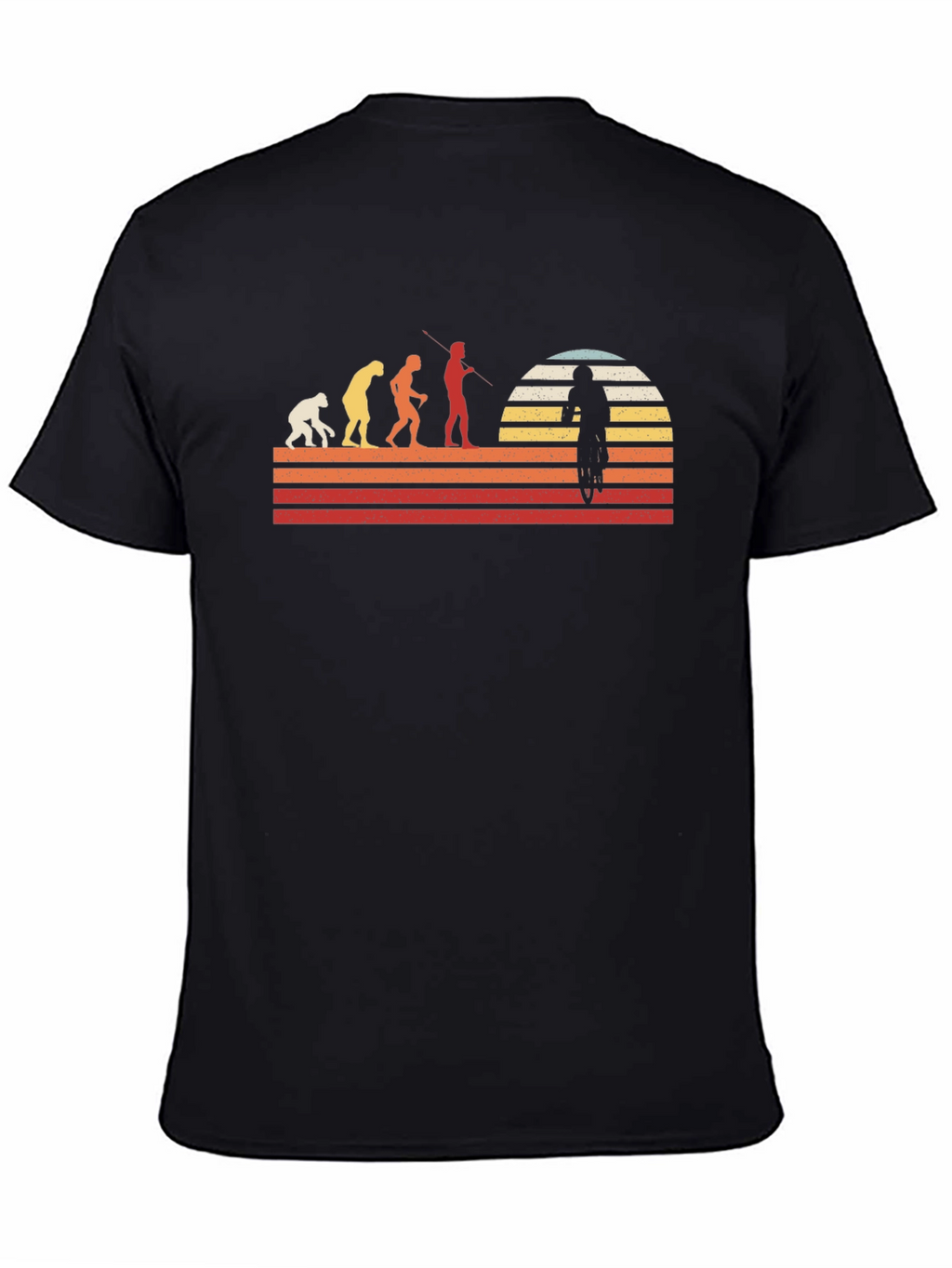 Evolution of Biking Graphic T-Shirt