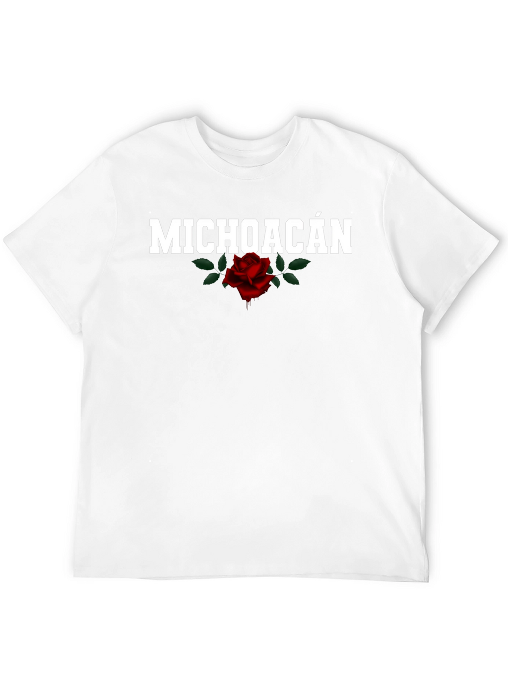 Michoacan Rose Graphic T-Shirt - Stylish Mens Tee