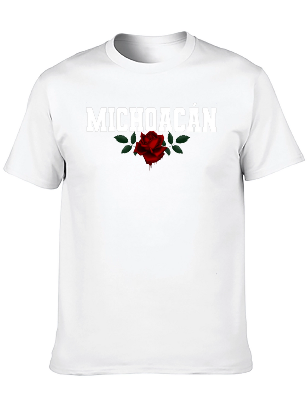 Michoacan Rose Graphic T-Shirt - Stylish Mens Tee