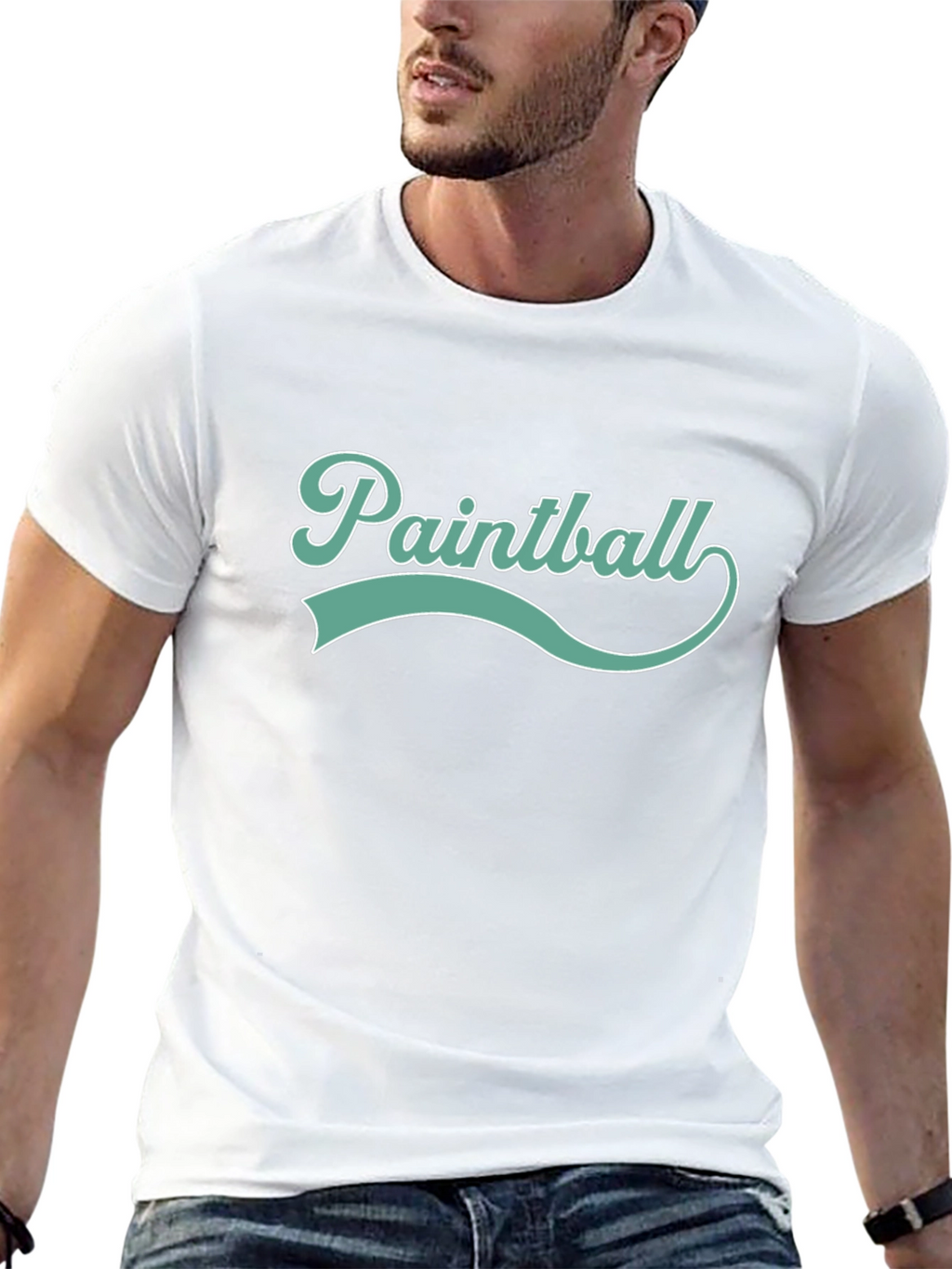 Paintball T-Shirt - Retro Design
