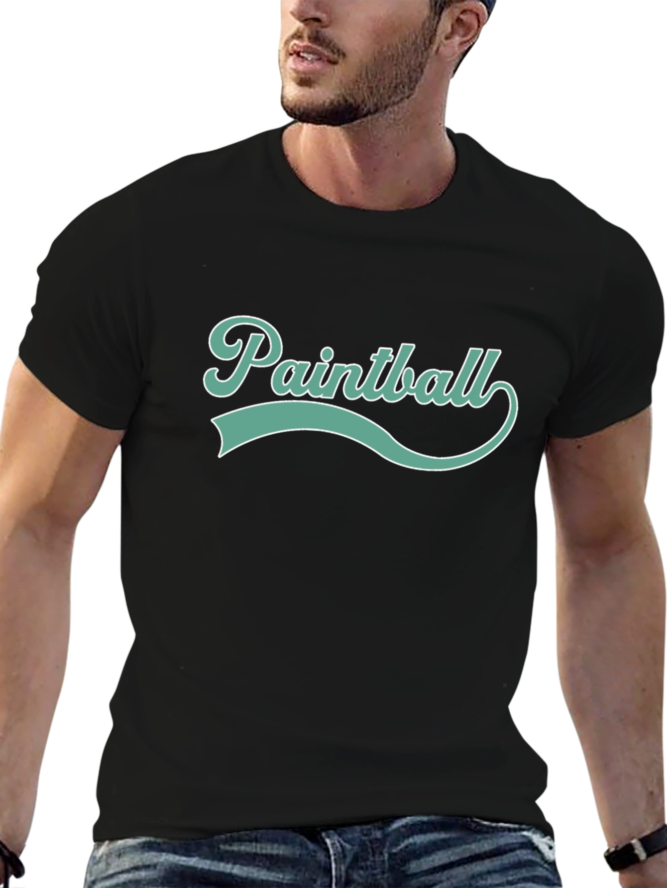 Paintball T-Shirt - Retro Design