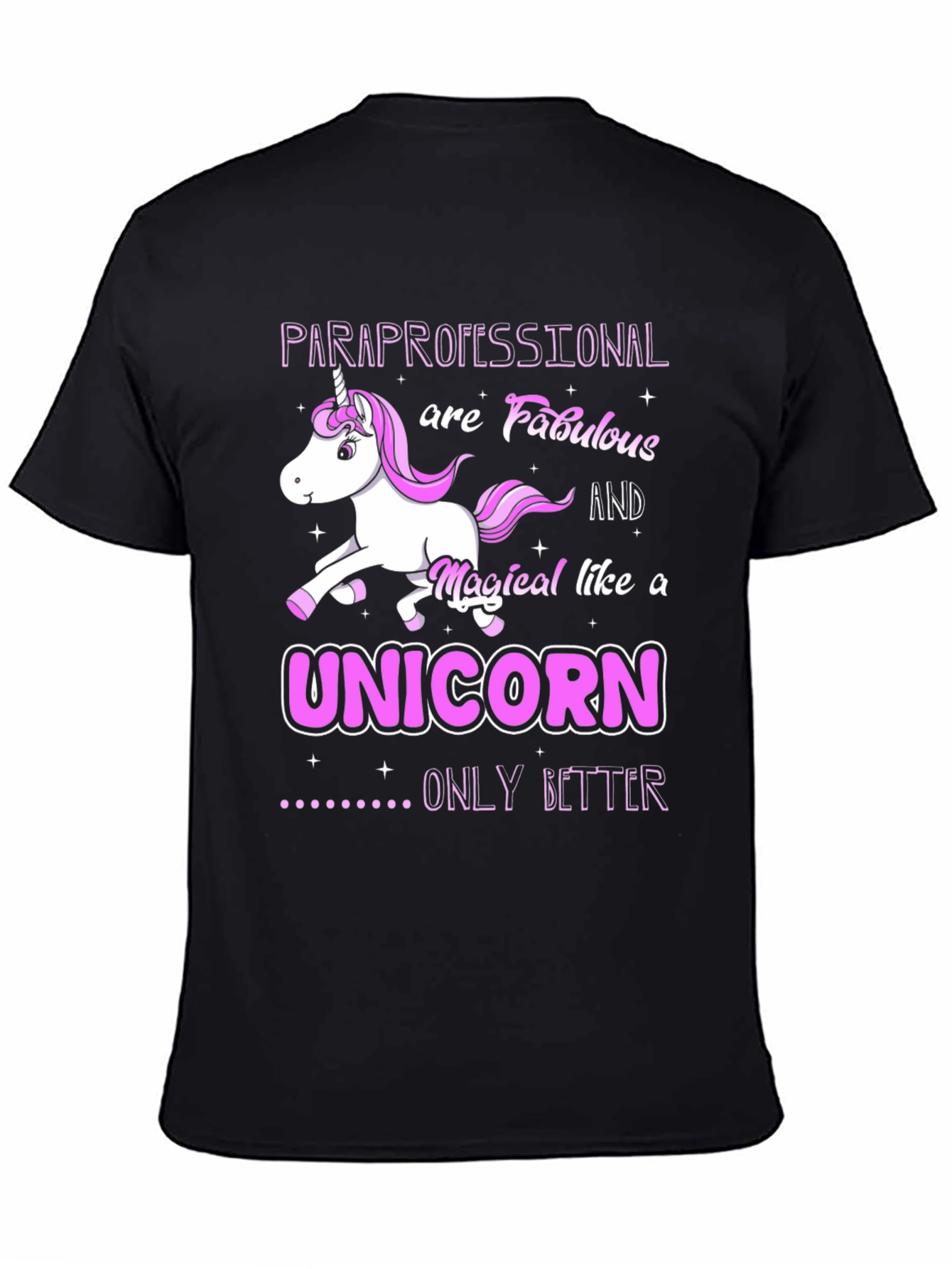 Magical Paraprofessional Unicorn T-Shirt