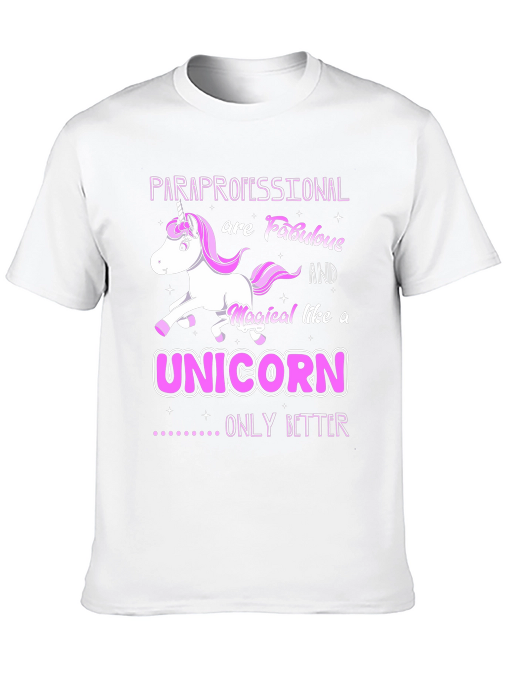 Magical Paraprofessional Unicorn T-Shirt