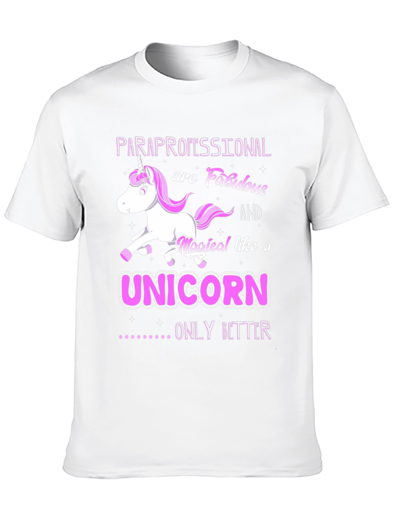 Magical Paraprofessional Unicorn T-Shirt