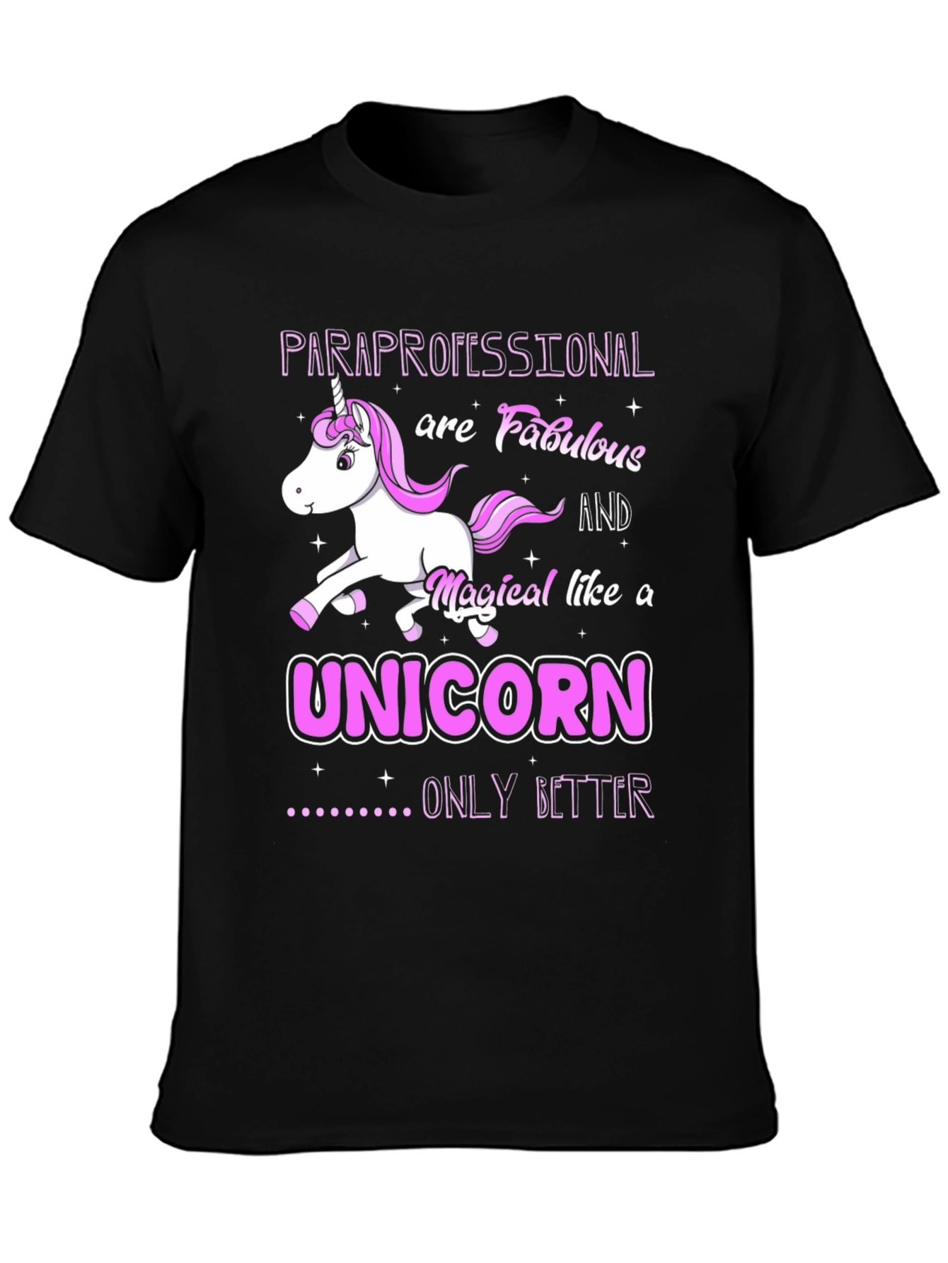 Magical Paraprofessional Unicorn T-Shirt