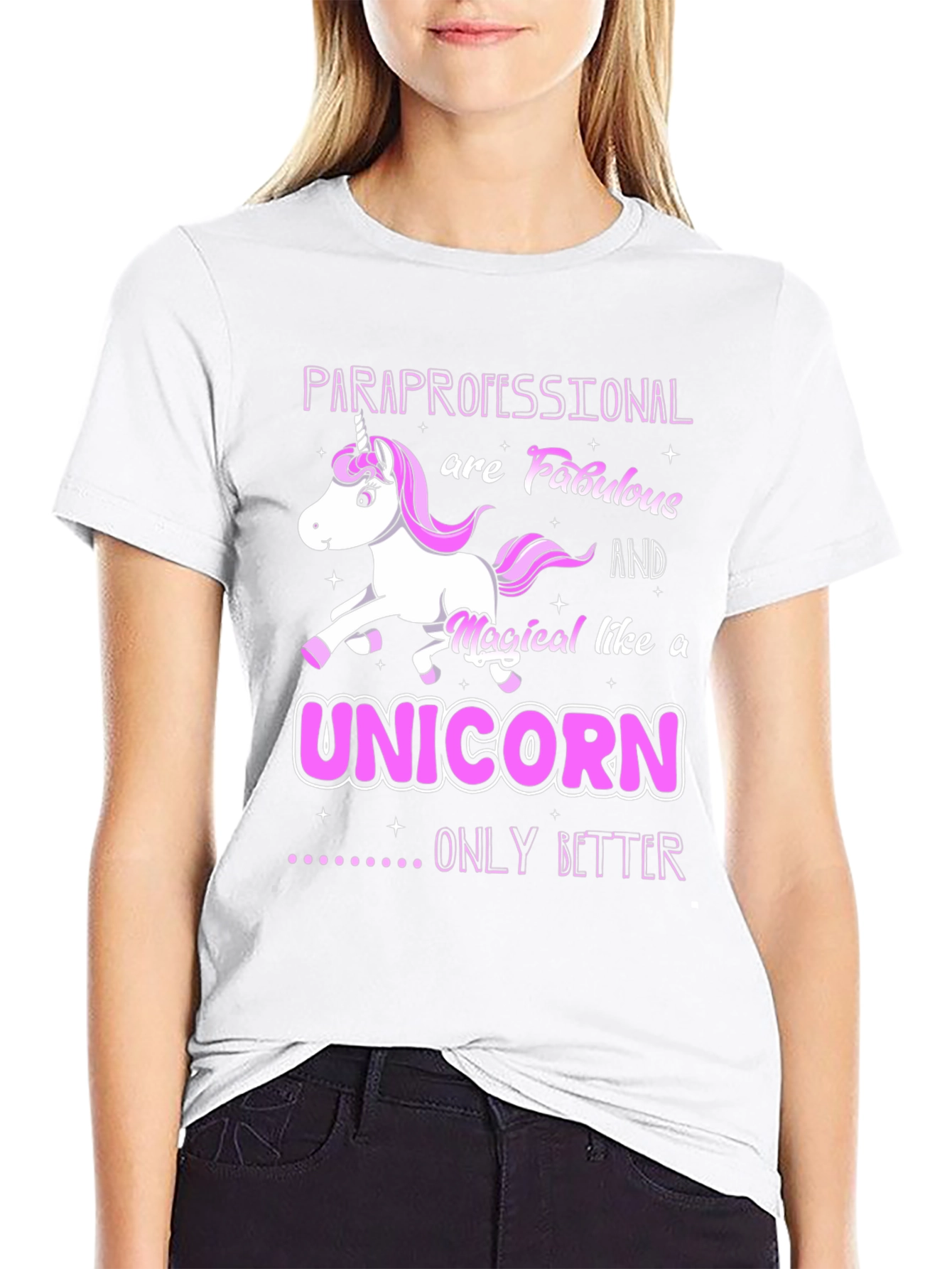 Magical Paraprofessional Unicorn T-Shirt