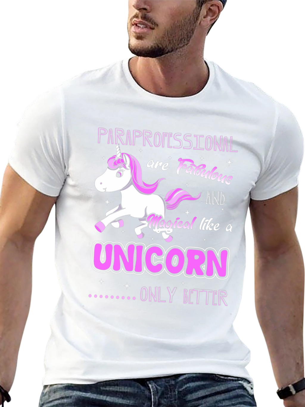 Magical Paraprofessional Unicorn T-Shirt