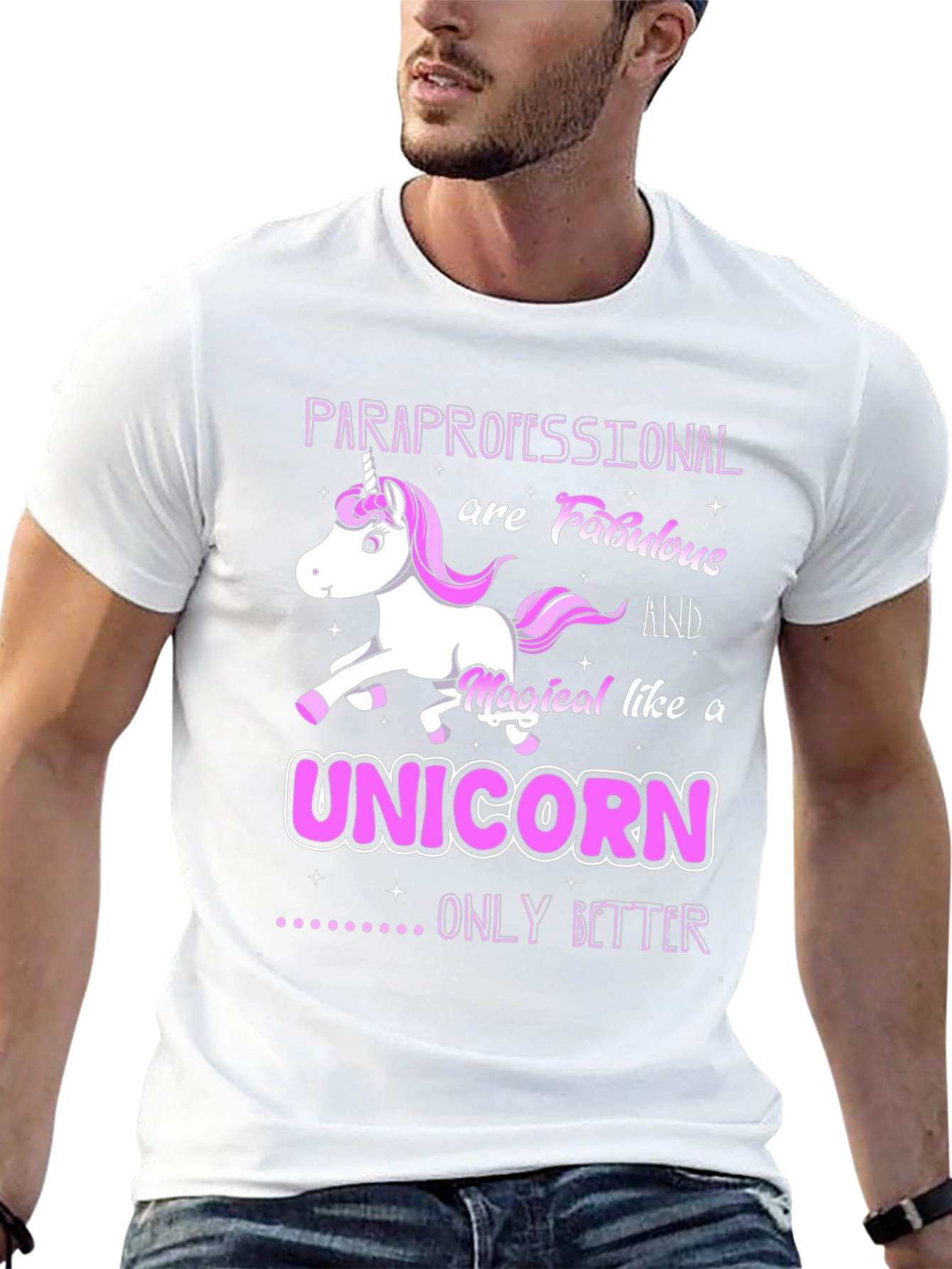 Magical Paraprofessional Unicorn T-Shirt
