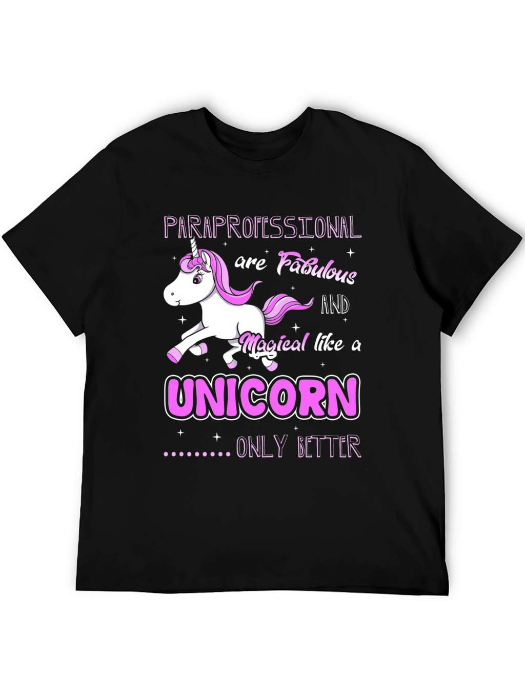 Magical Paraprofessional Unicorn T-Shirt